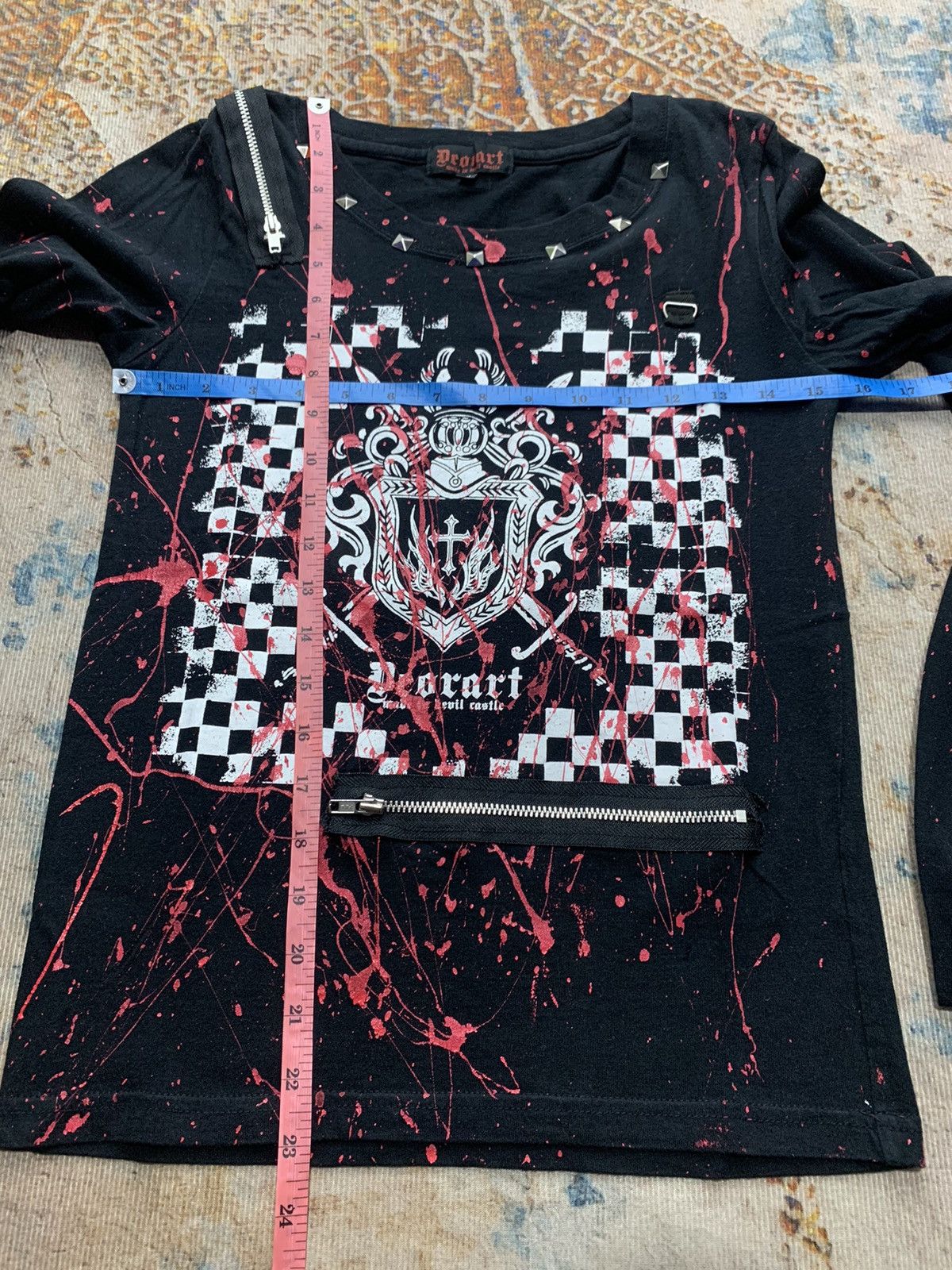 GOSTAR DE FUGA SICK DEORART GOTHIC PUNK STYLE LONGS LEVEE Size US M / EU 48-50 / 2 - 6 Thumbnail