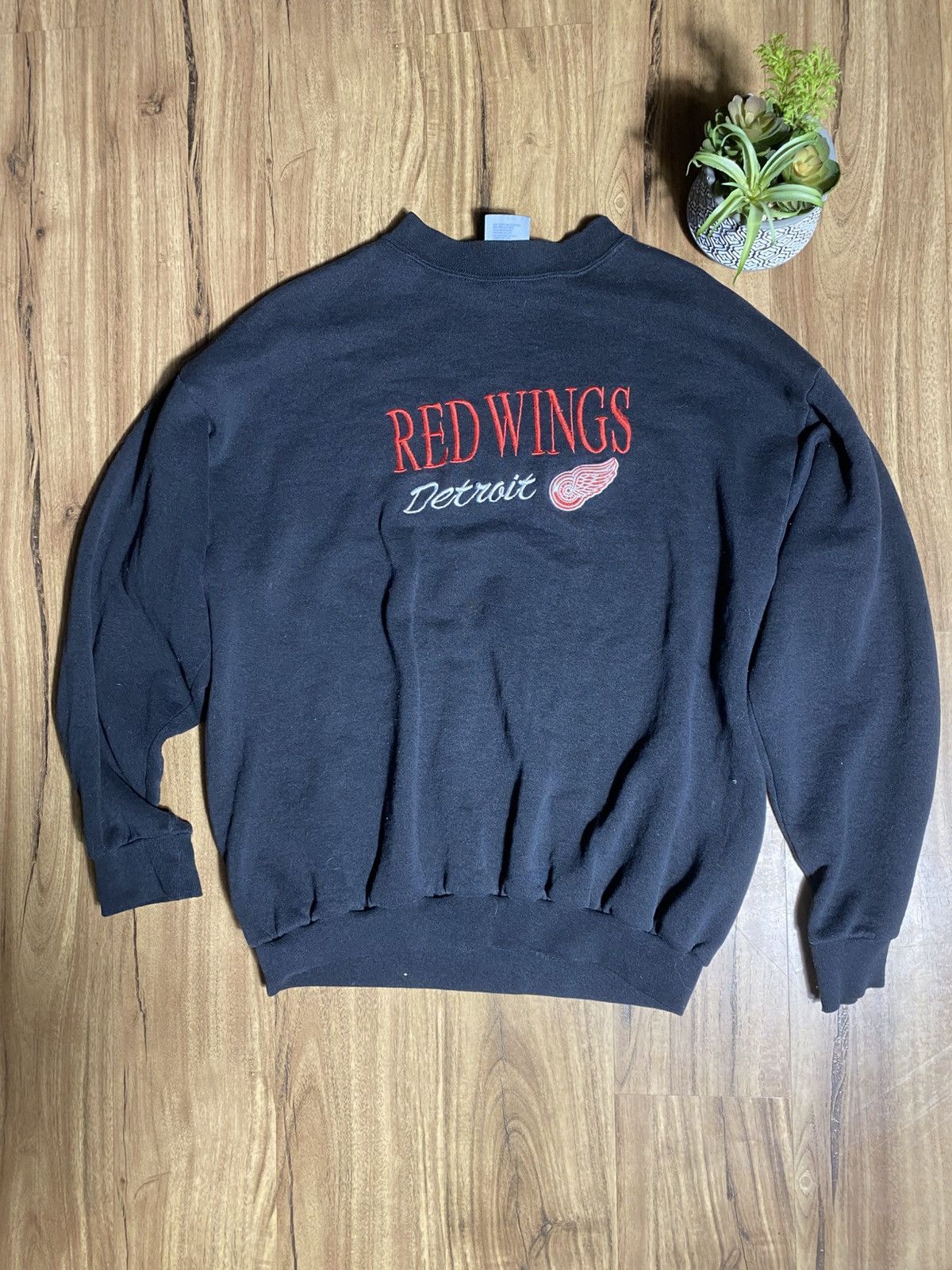 Logo 7 90s Detroit Red Wings Sweater Size US M / EU 48-50 / 2 - 1 Thumbnail