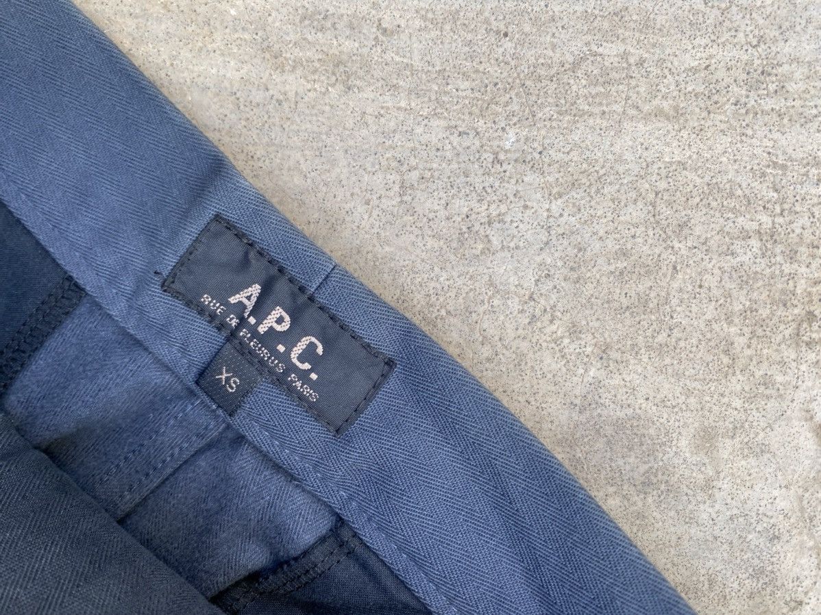 A.P.C. Apc Bondage Canvas Double Zipper Double Knee Pants Size US 31 - 9 Thumbnail