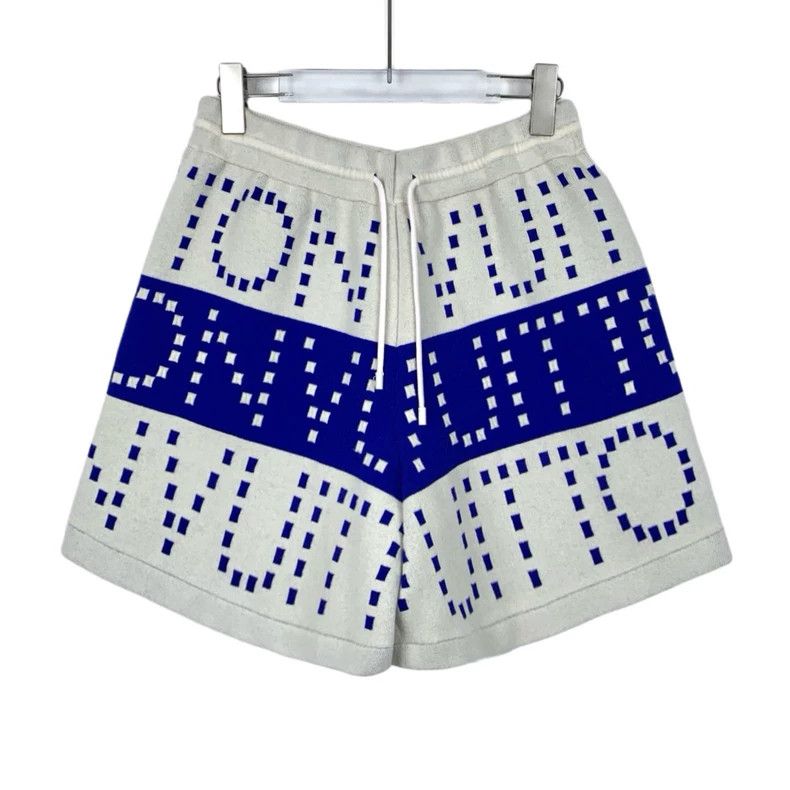 Louis Vuitton Louis Vuitton Logo Intarsia Wool Shorts Size US 26 / EU 42 - 1 Thumbnail