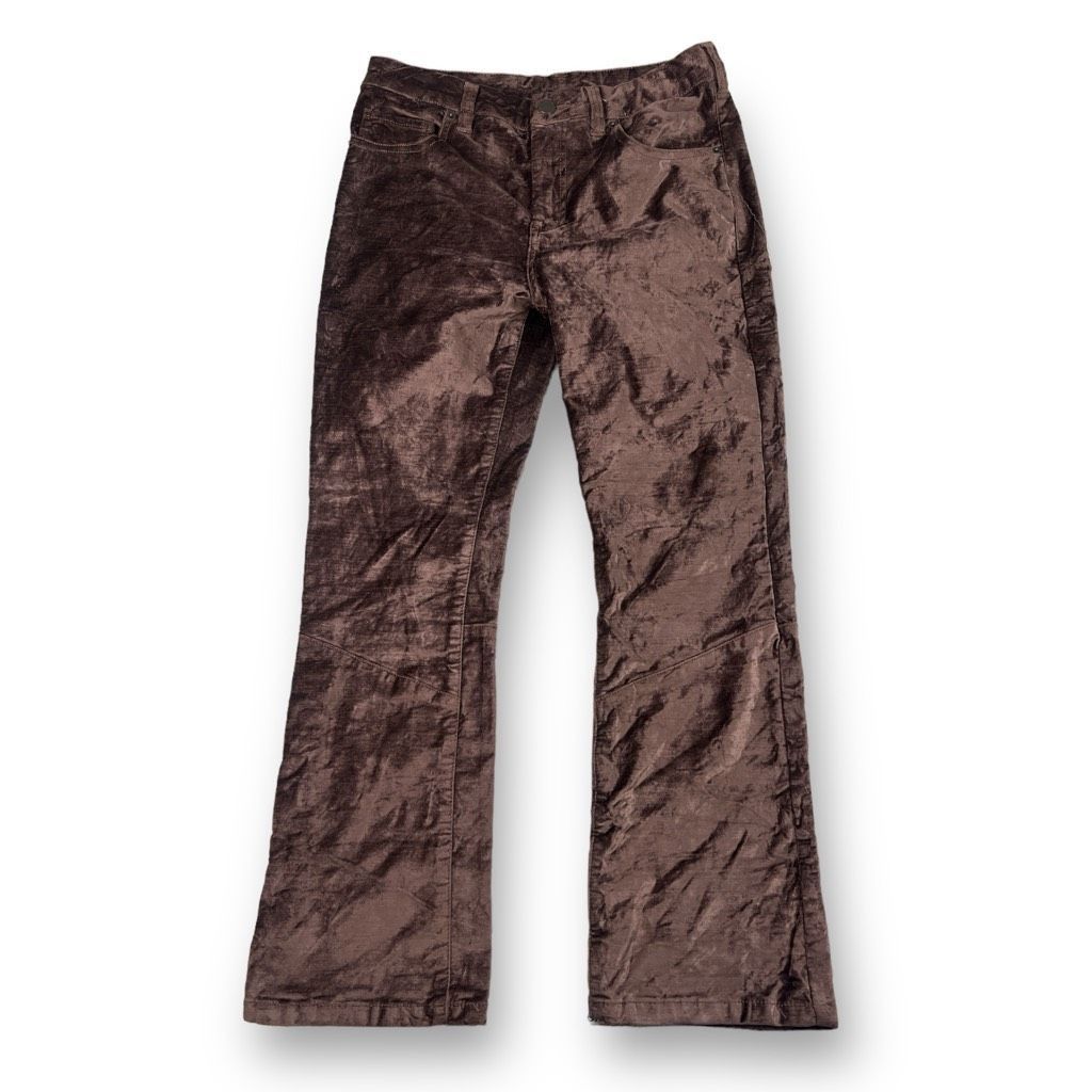 Free People Free People Puca Velvet Pants Size 28 Size 28" / US 6 / IT 42 - 4 Thumbnail