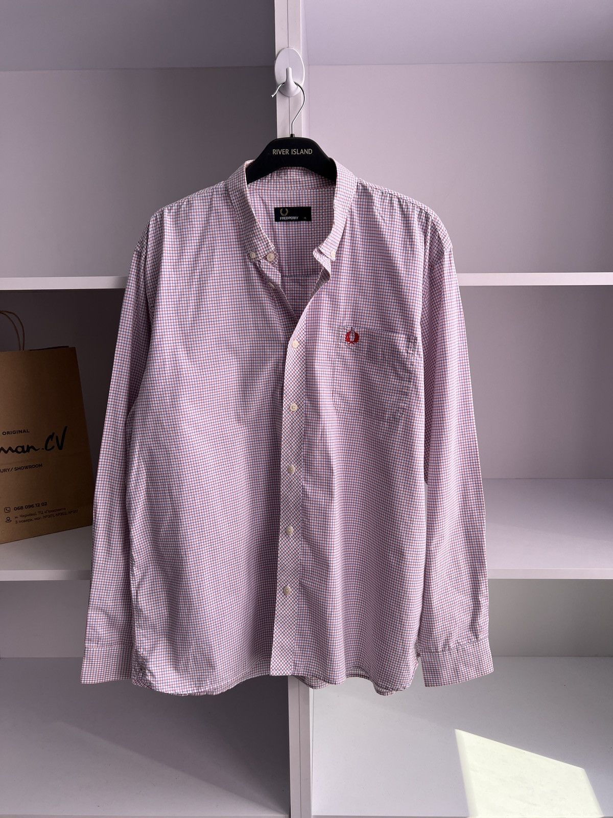 Fred Perry × Vintage Vintage Fred Perry Button Up Shirt Size US XL / EU 56 / 4 - 4 Thumbnail