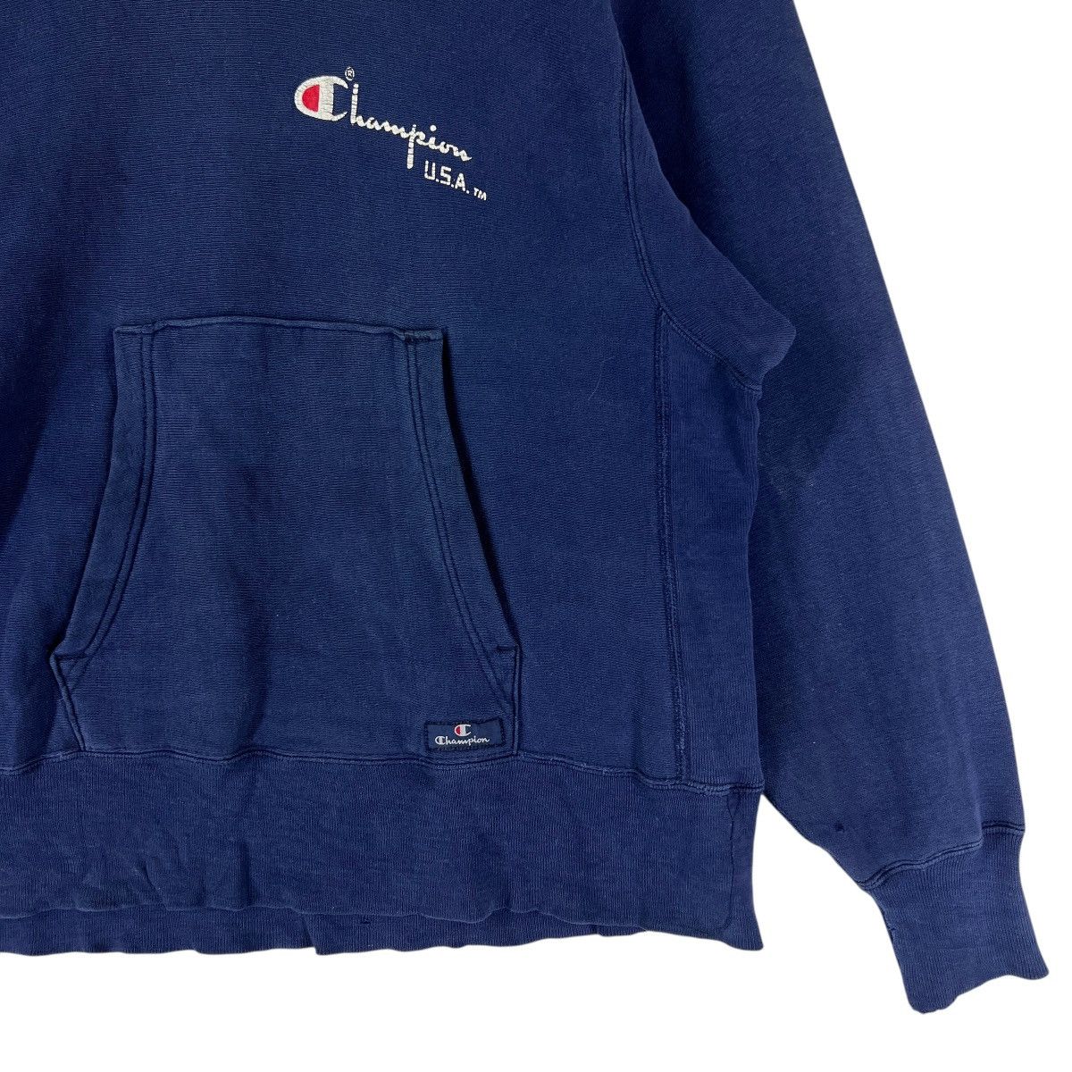 Champion 💥 70s 80s Champion Reverse Weave Warmup SunFaded Distressed Size US M / EU 48-50 / 2 - 11 Thumbnail