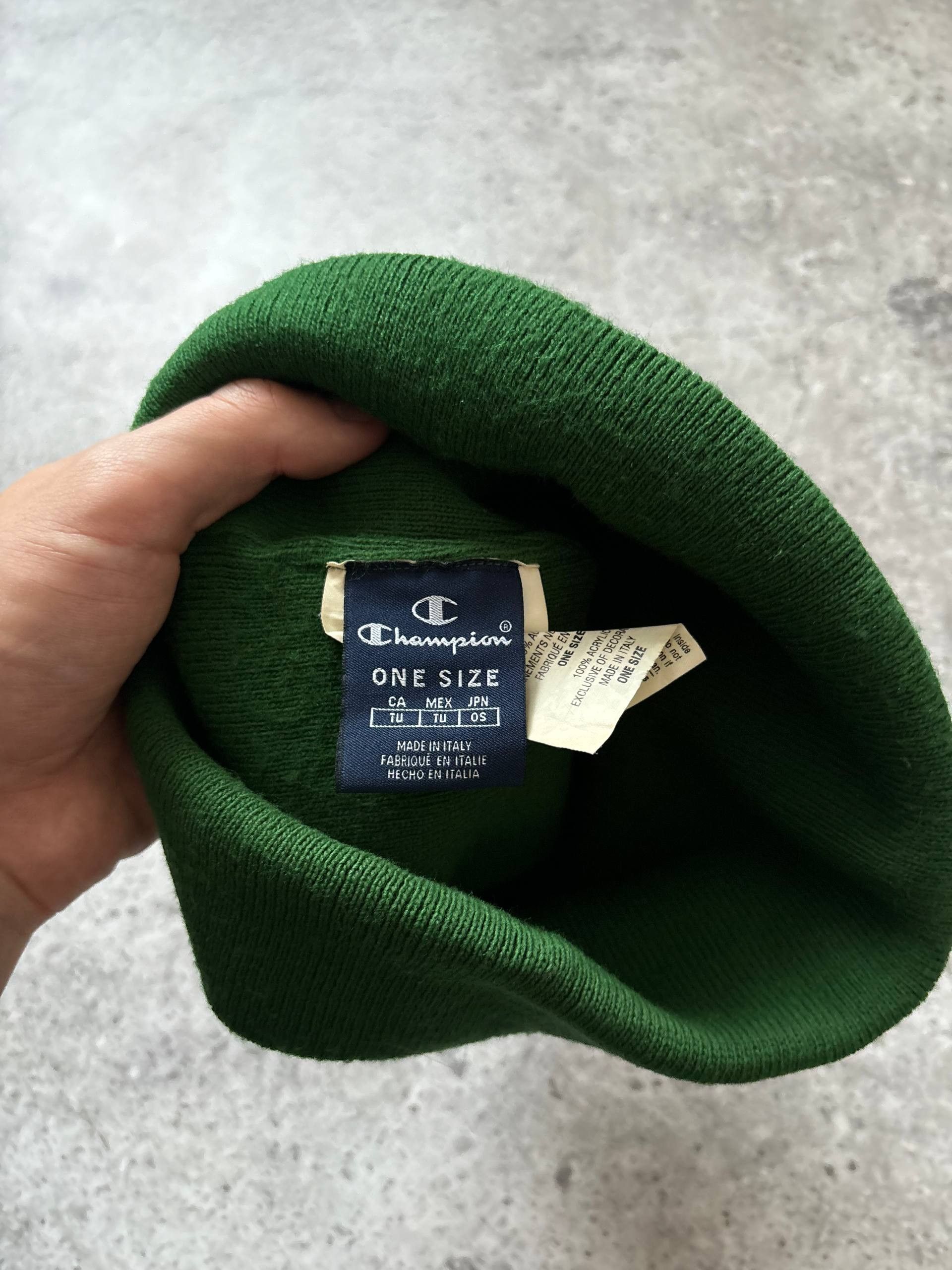 Champion Vintage Champion Italy Green Hat Size ONE SIZE - 5 Thumbnail