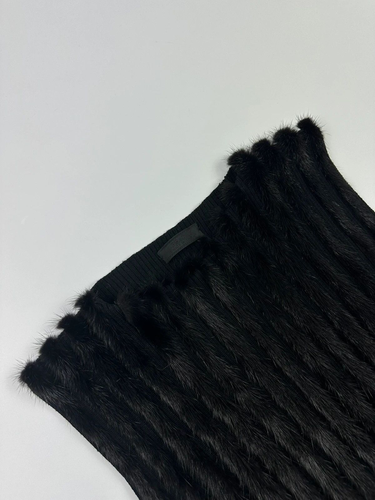 Prada Prada Milano FW97-98 Black Mink Fur & Wool Tank Top Vest Size US S / EU 44-46 / 1 - 6 Thumbnail