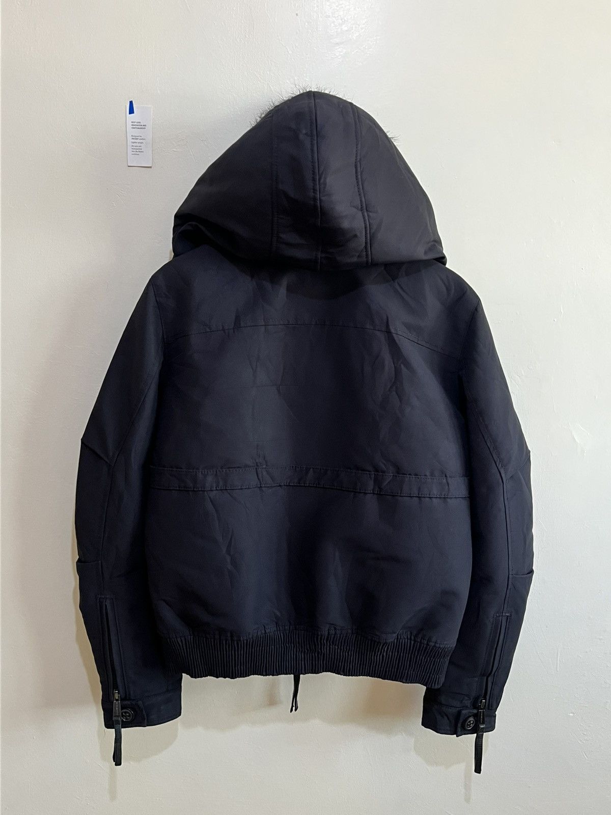 Dsquared2 RARE DSQUARED TACTICAL HARNESS BUCKLE HOODED BOMBER JACKET 🚀 Size US L / EU 52-54 / 3 - 8 Thumbnail