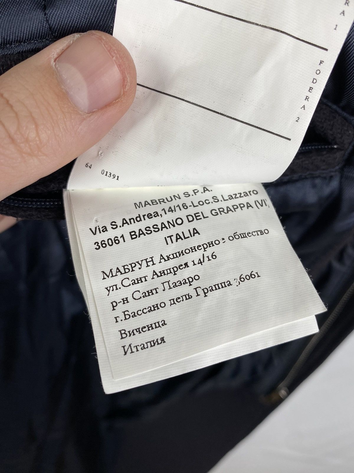 Other Mabrun Italy Wool-Viscose Navy Blue Coat Men size 52 Size US L / EU 52-54 / 3 - 15 Thumbnail
