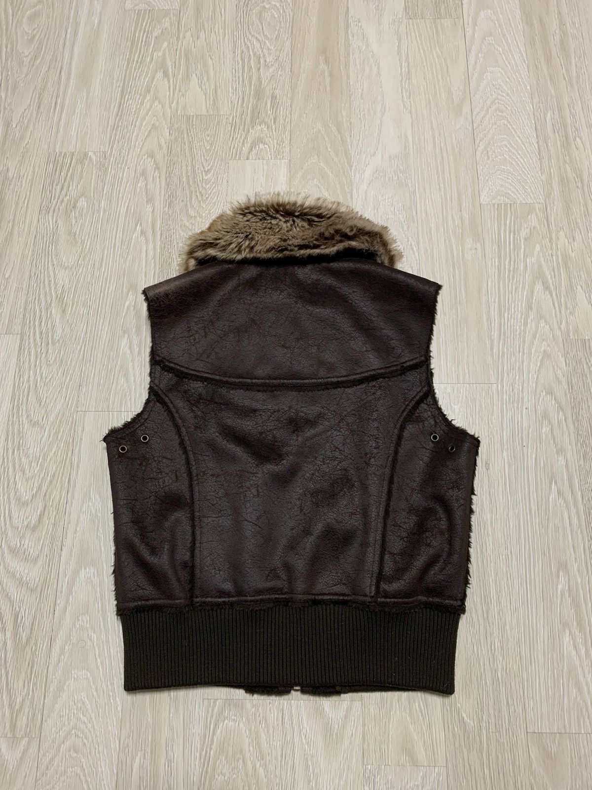 Japanese Brand × Vintage Vintage faux fur vests Size M / US 6-8 / IT 42-44 - 14 Thumbnail