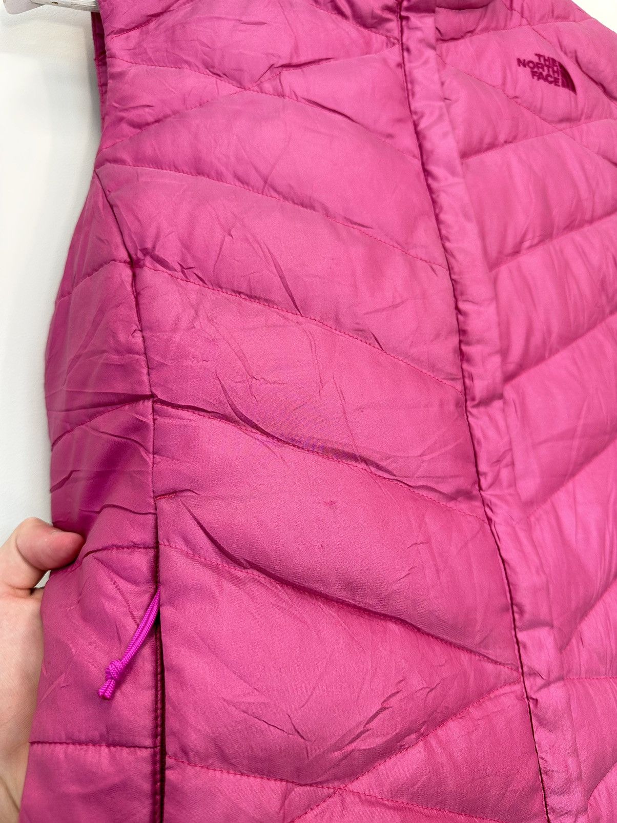 The North Face Vintage The North Face 550 Pink Hype Puffer Down Vest Size M / US 6-8 / IT 42-44 - 5 Thumbnail