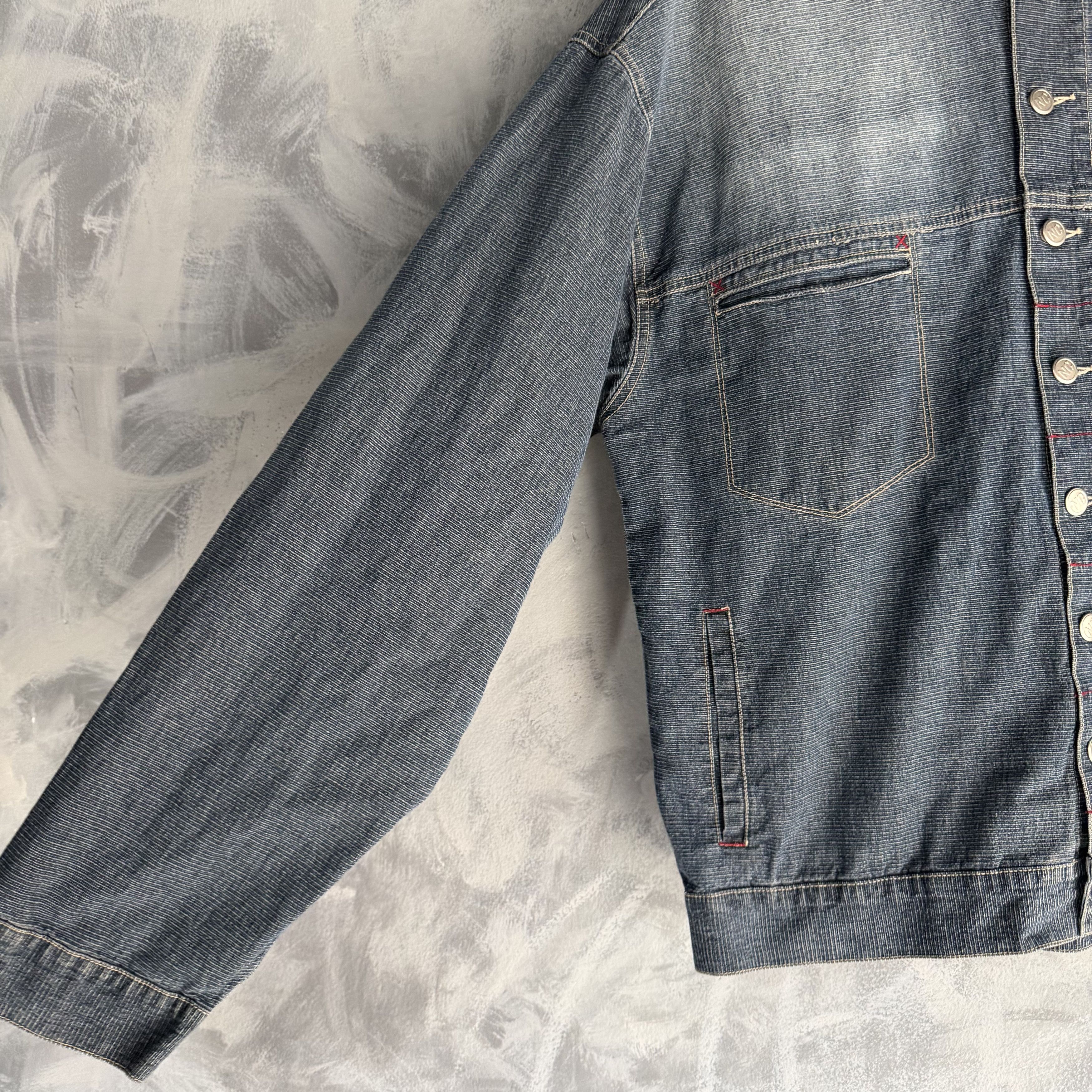 Other Vtg Y2K NC Clothing Denim Jacket Cotton Classic Style Size US XL / EU 56 / 4 - 2 Thumbnail