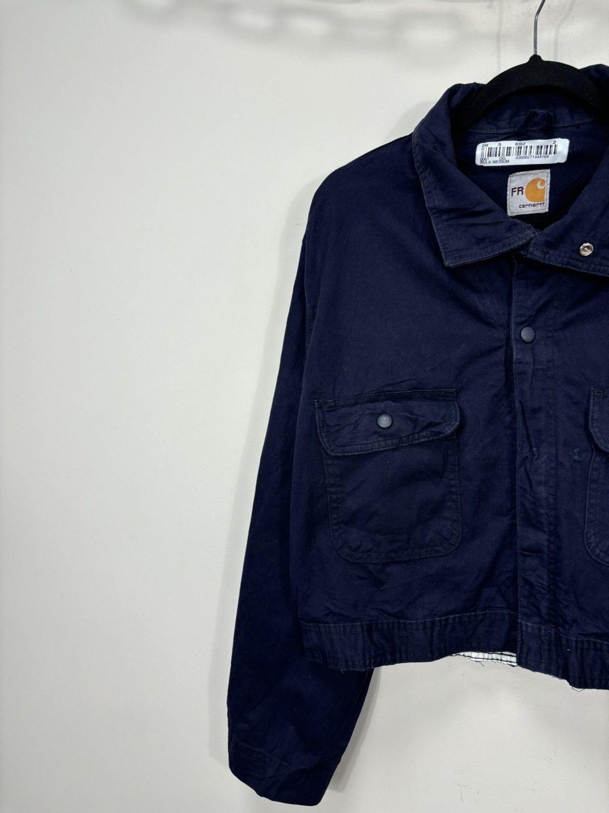 Carhartt Vintage Carhartt Flame Resistant Hype Boxy Cropped Jacket Size US L / EU 52-54 / 3 - 5 Thumbnail