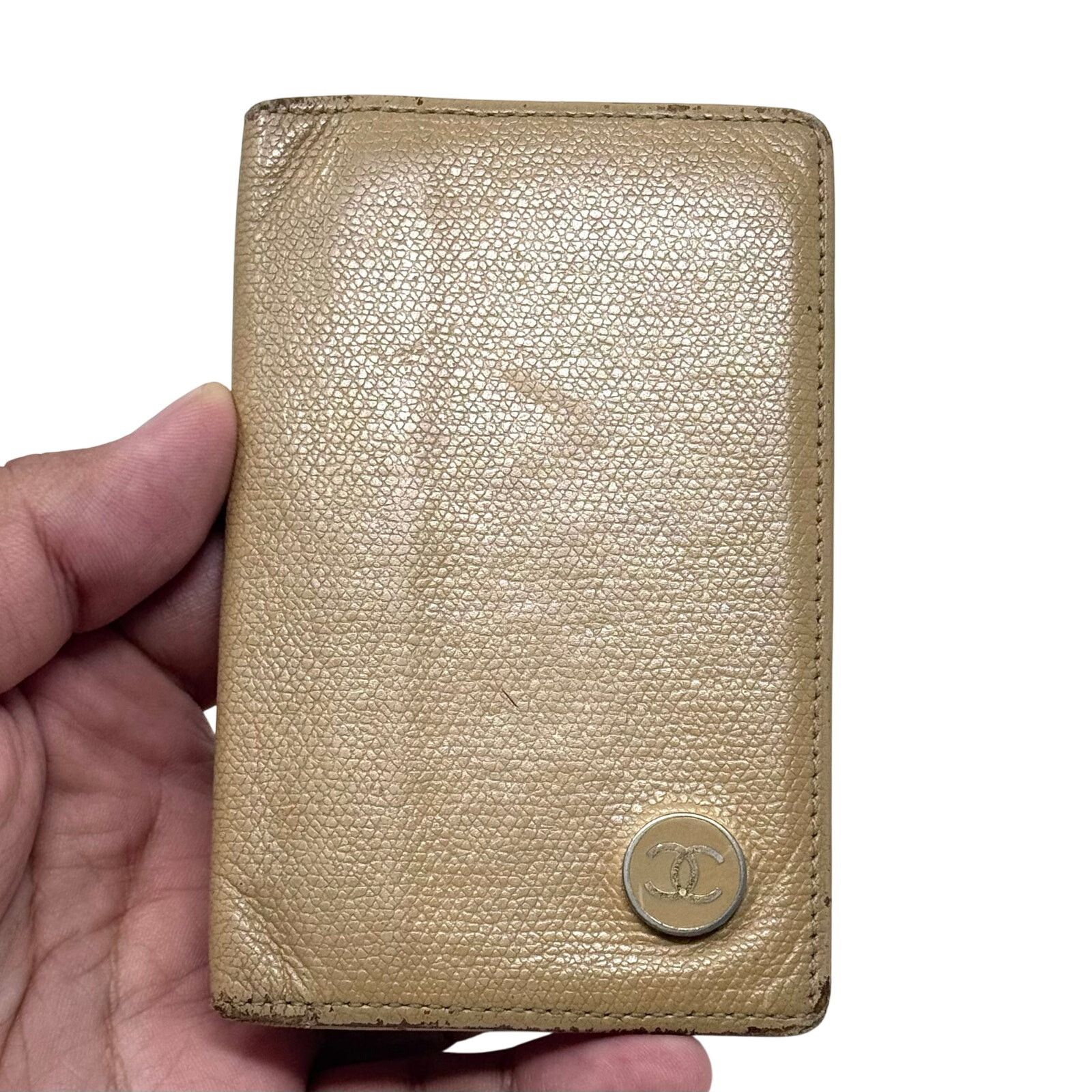 Chanel Chanel Beige Bifold Wallet Size ONE SIZE - 17 Thumbnail