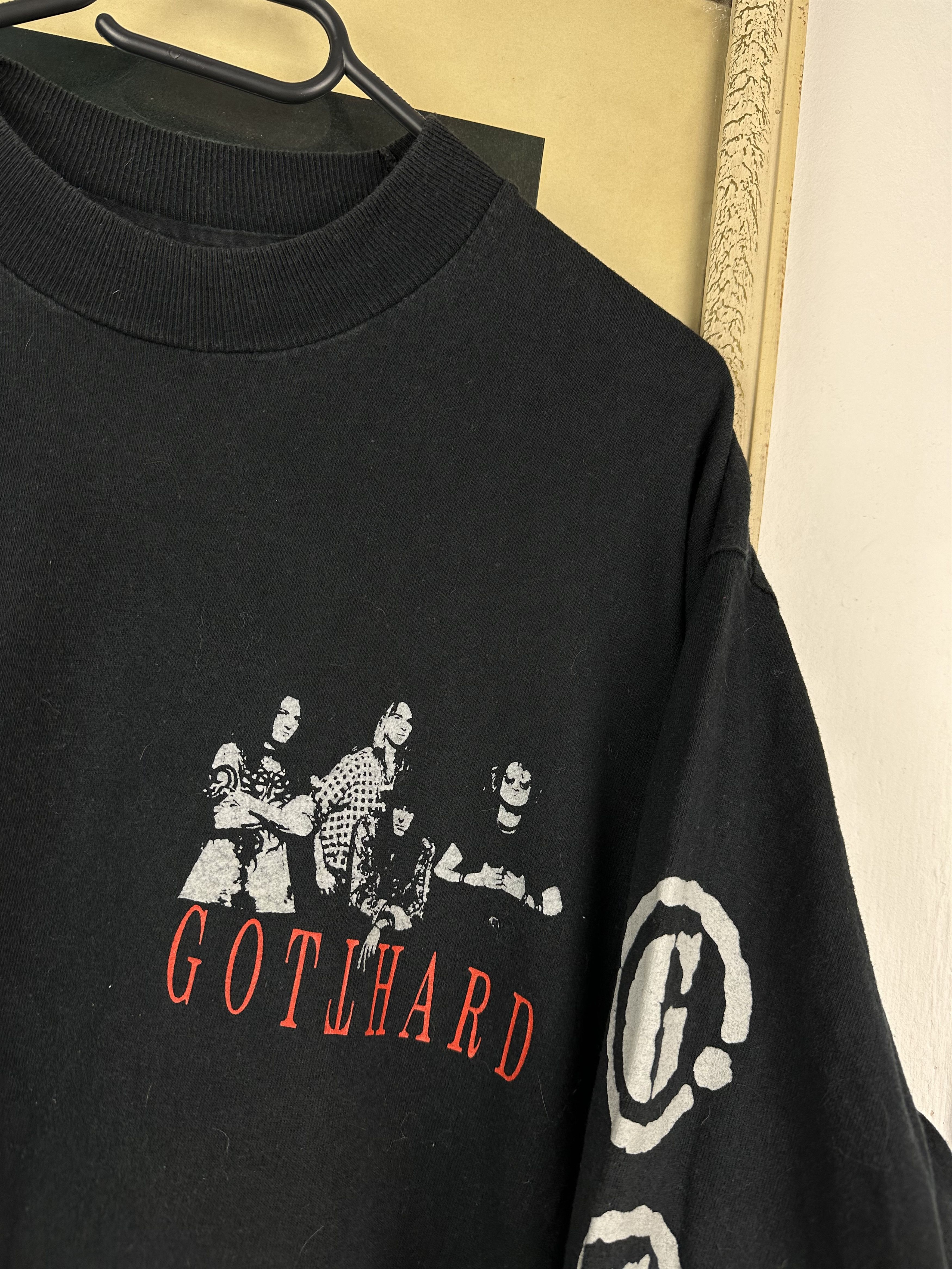 Band Tees Vintage GOTTHARD Rare Shirt Long Sleeve One Life Band Tee Size US L / EU 52-54 / 3 - 6 Thumbnail