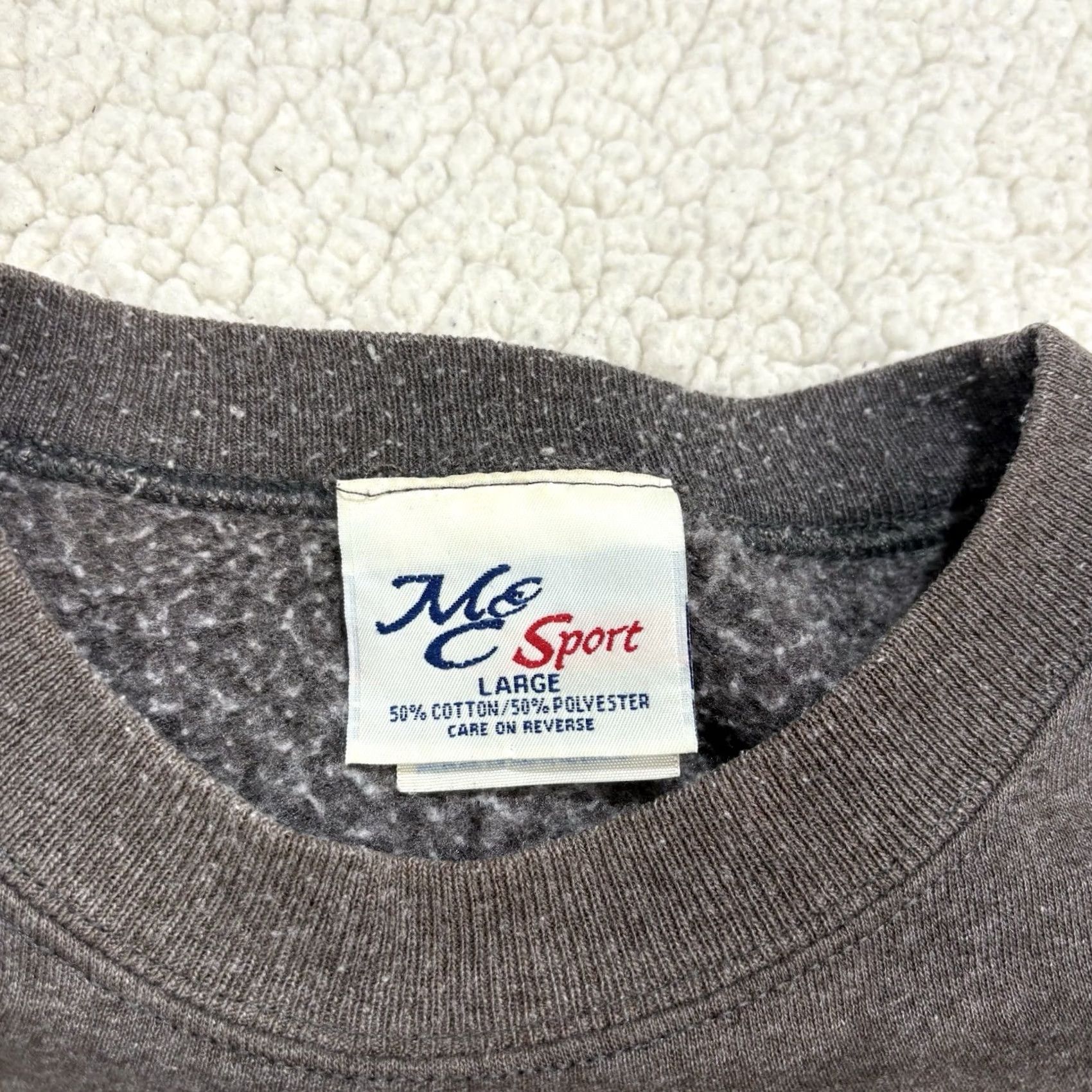 Vintage VINTAGE M & C Sport Sweatshirt Golf Embroidered Gray Mens L Crew Neck Pullover 90s Grandpa Size US L / EU 52-54 / 3 - 4 Thumbnail