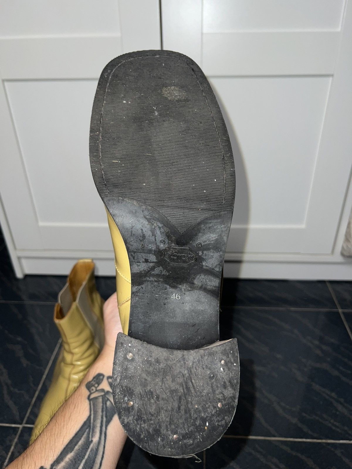Our Legacy Our Legacy high heel boots with square toes Size US 13 / EU 46 - 12 Thumbnail