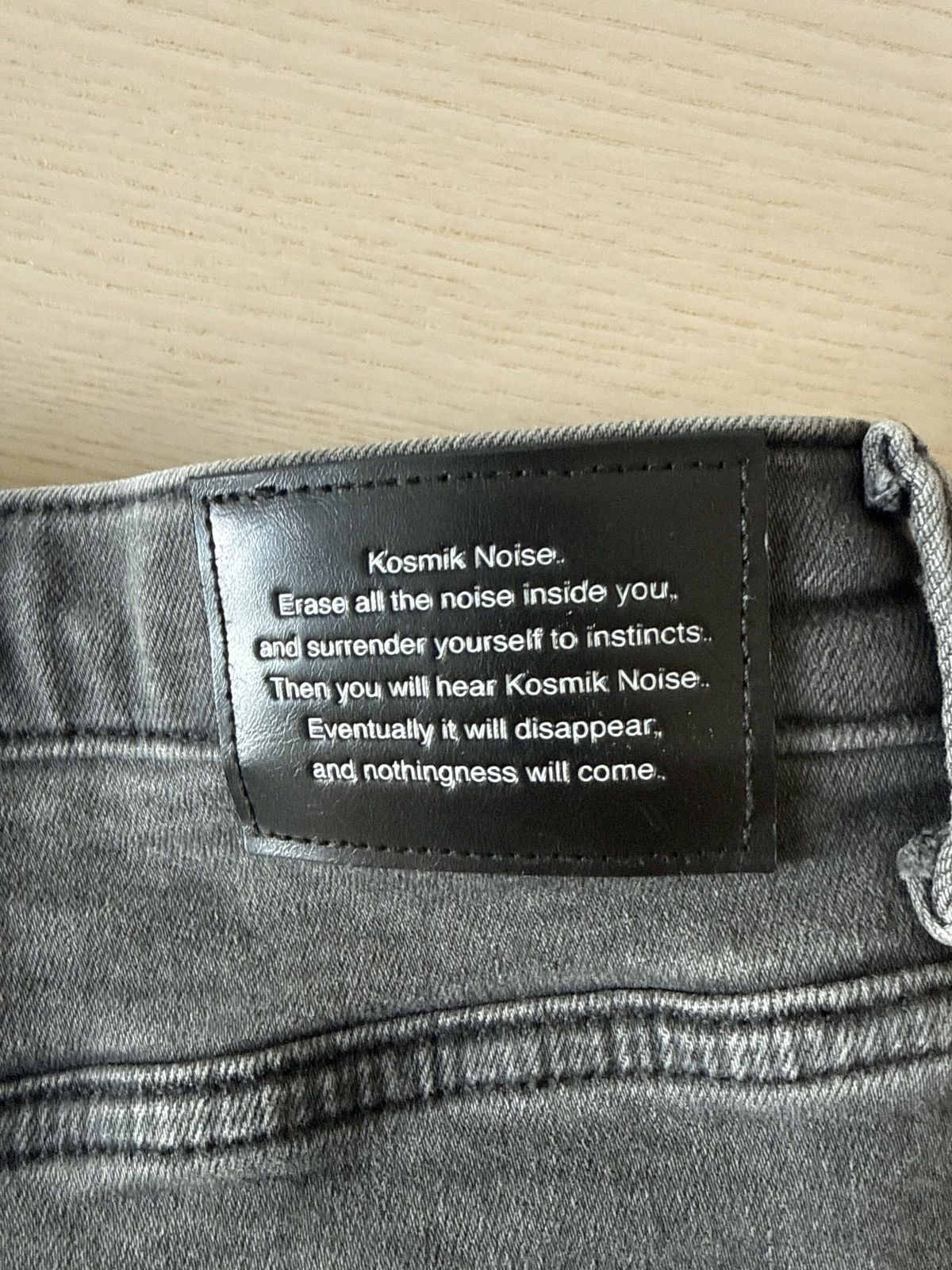 GU × Undercover GU x UNDERCOVER Slim Damaged Jeans Denim Size US 38 / EU 54 - 3 Thumbnail