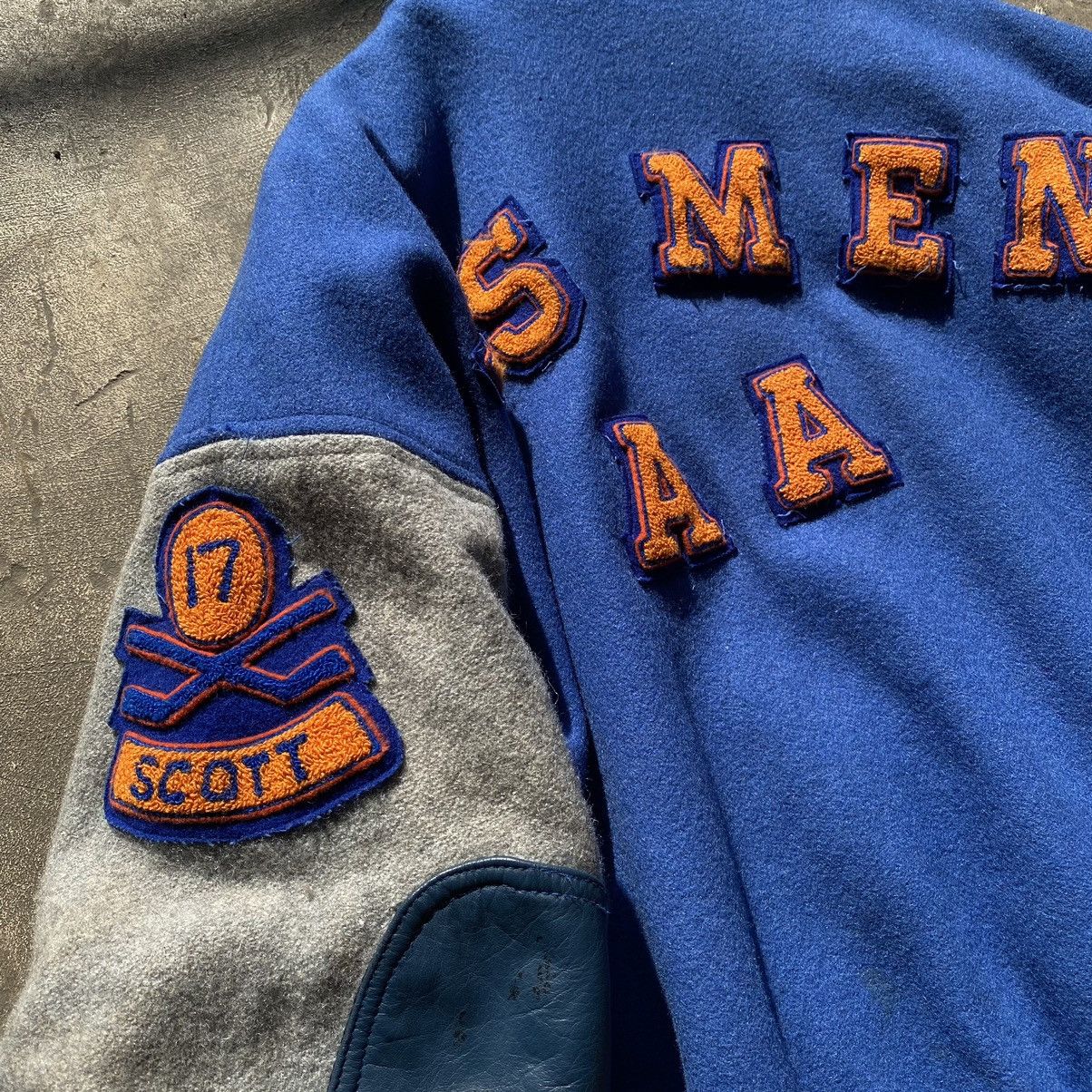 Vintage Vintage Varsity Wool Lethbridge Athletic Y'S Men AA Size US M / EU 48-50 / 2 - 4 Thumbnail