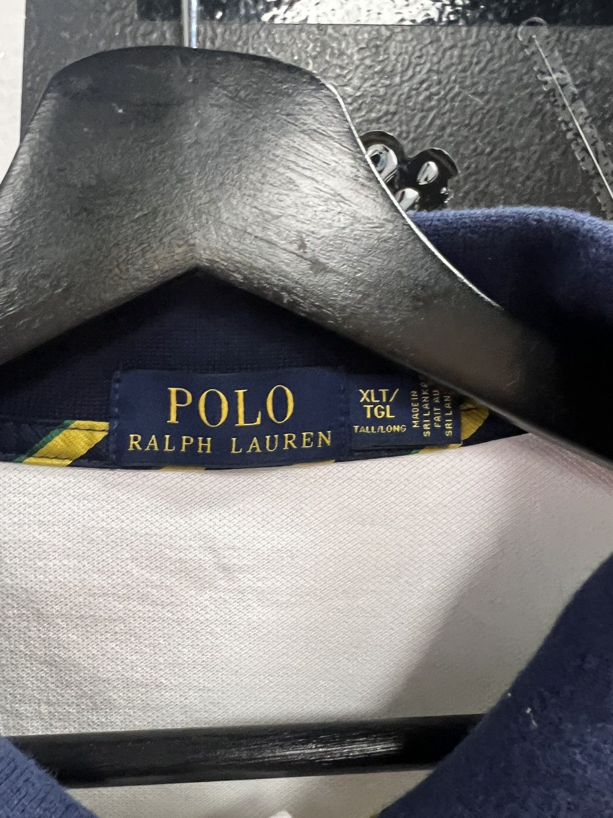 Polo Ralph Lauren Vintage Polo Ralph Lauren Big Emblem Shirt Size US XL / EU 56 / 4 - 2 Thumbnail