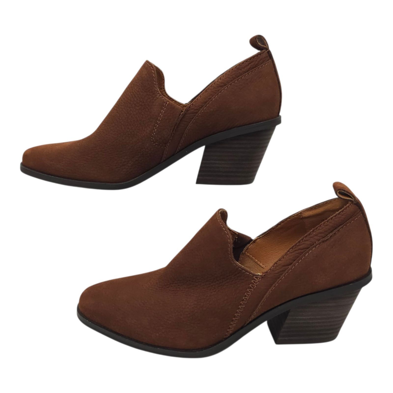 Lucky Brand Lucky Brand Vennia Ankle Bootie Womens Size 8 Block Stacked Size US 8 / IT 38 - 11 Thumbnail