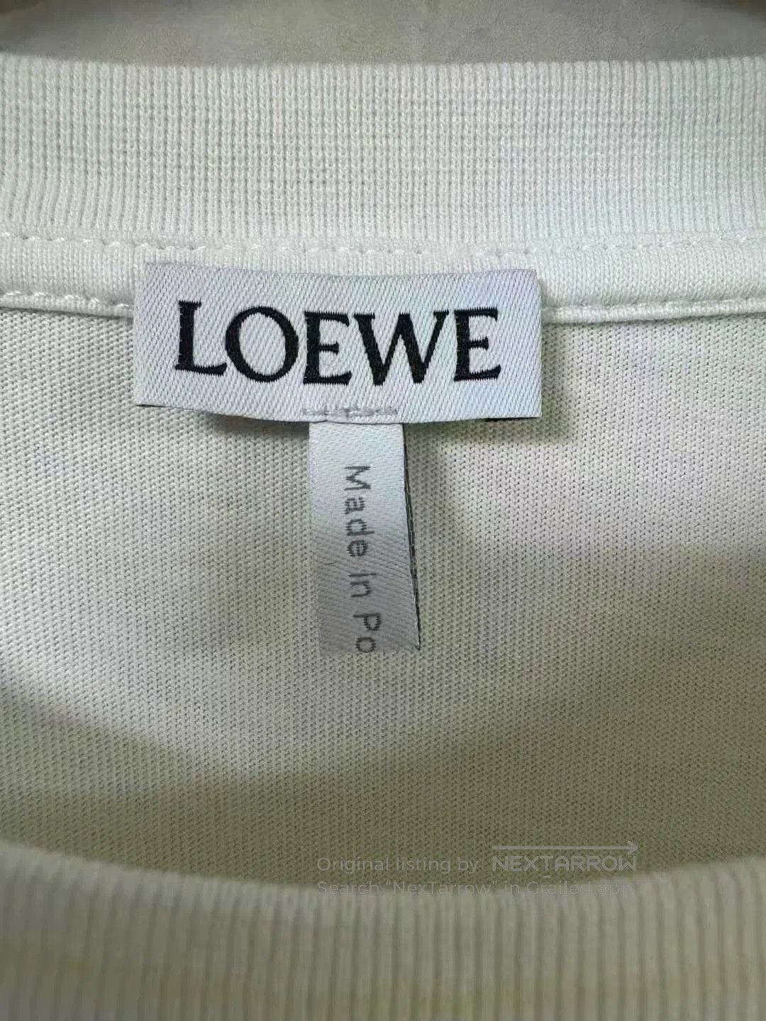 Loewe Loewe New Big Logo Short Sleeve. Size US XXS / EU 40 - 3 Thumbnail