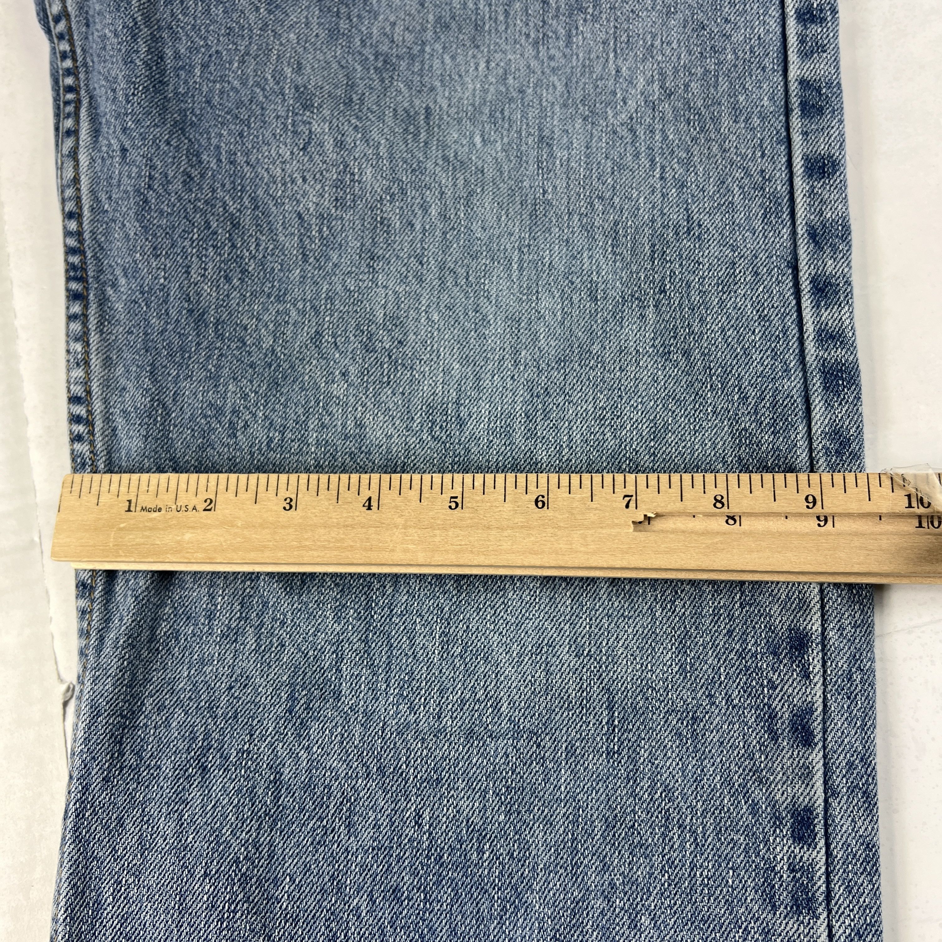 Levi's × Vintage Y2K Levi's Jeans 505 Straight Blue Faded Cotton Denim Size US 34 / EU 50 - 21 Thumbnail