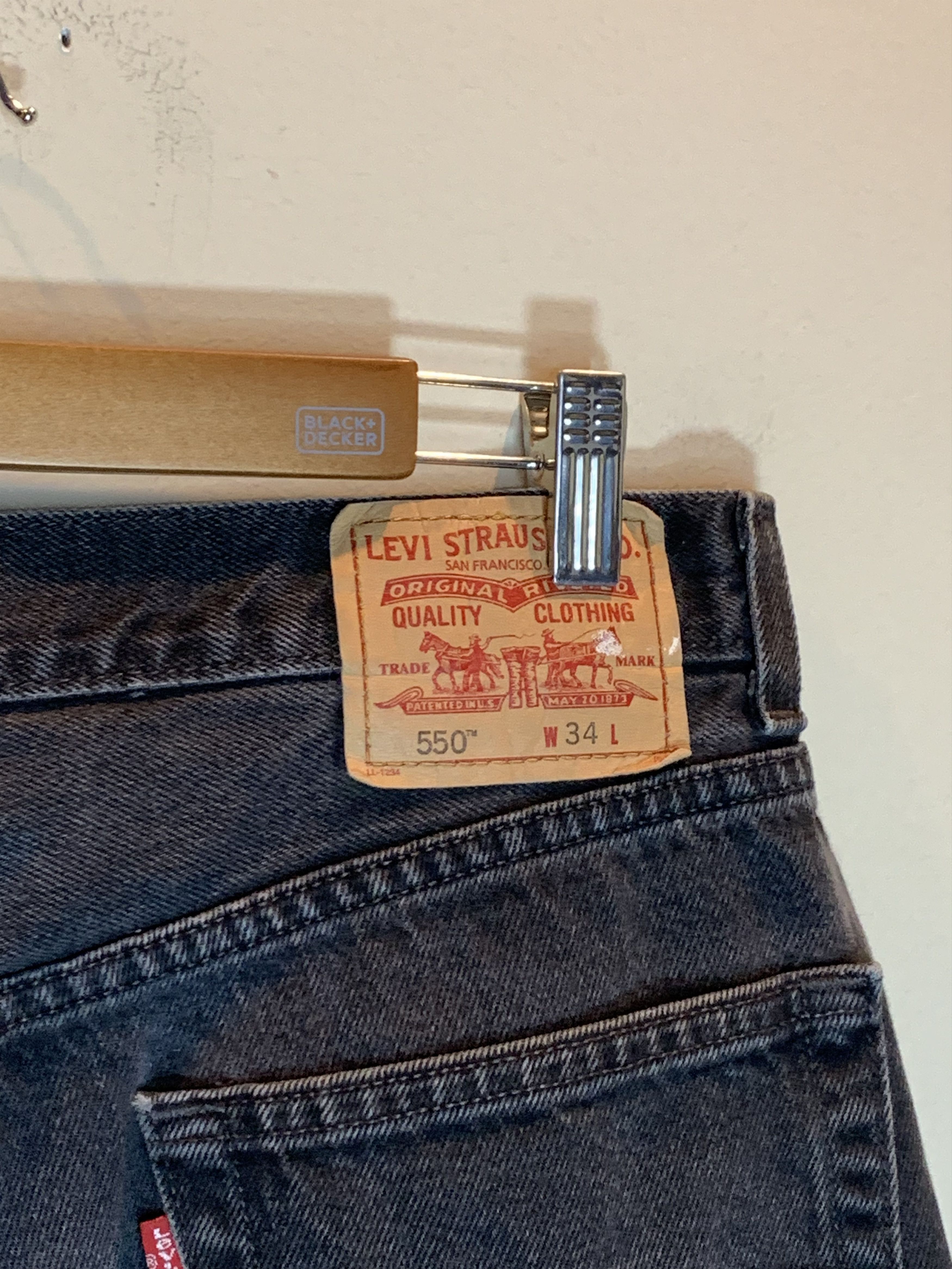 Levi's *RARE* Vintage Levi’s 550 Faded Denim Jean Shorts - 34 Size US 34 / EU 50 - 5 Thumbnail