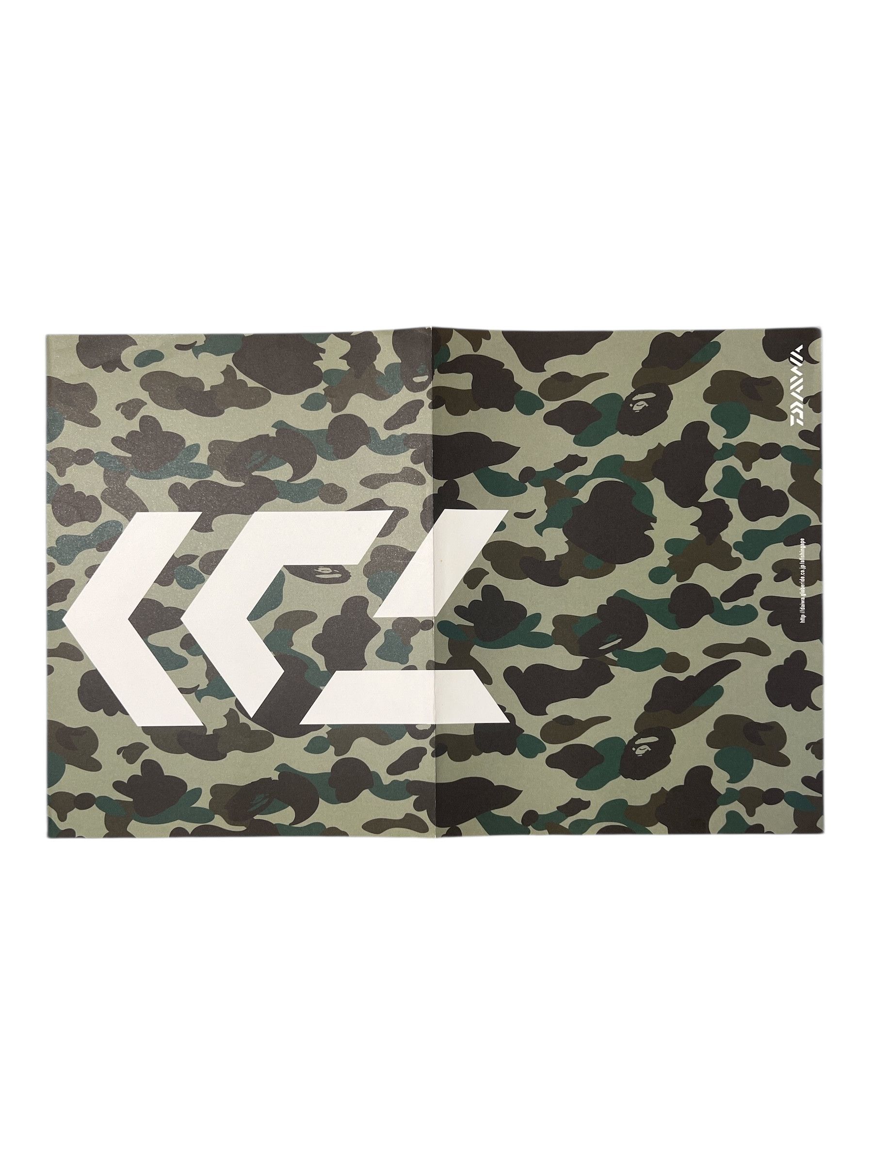 Bape BAPE x Daiwa Poster 1st Camo A Fishing Ape Japan Limited Size ONE SIZE - 1 Thumbnail