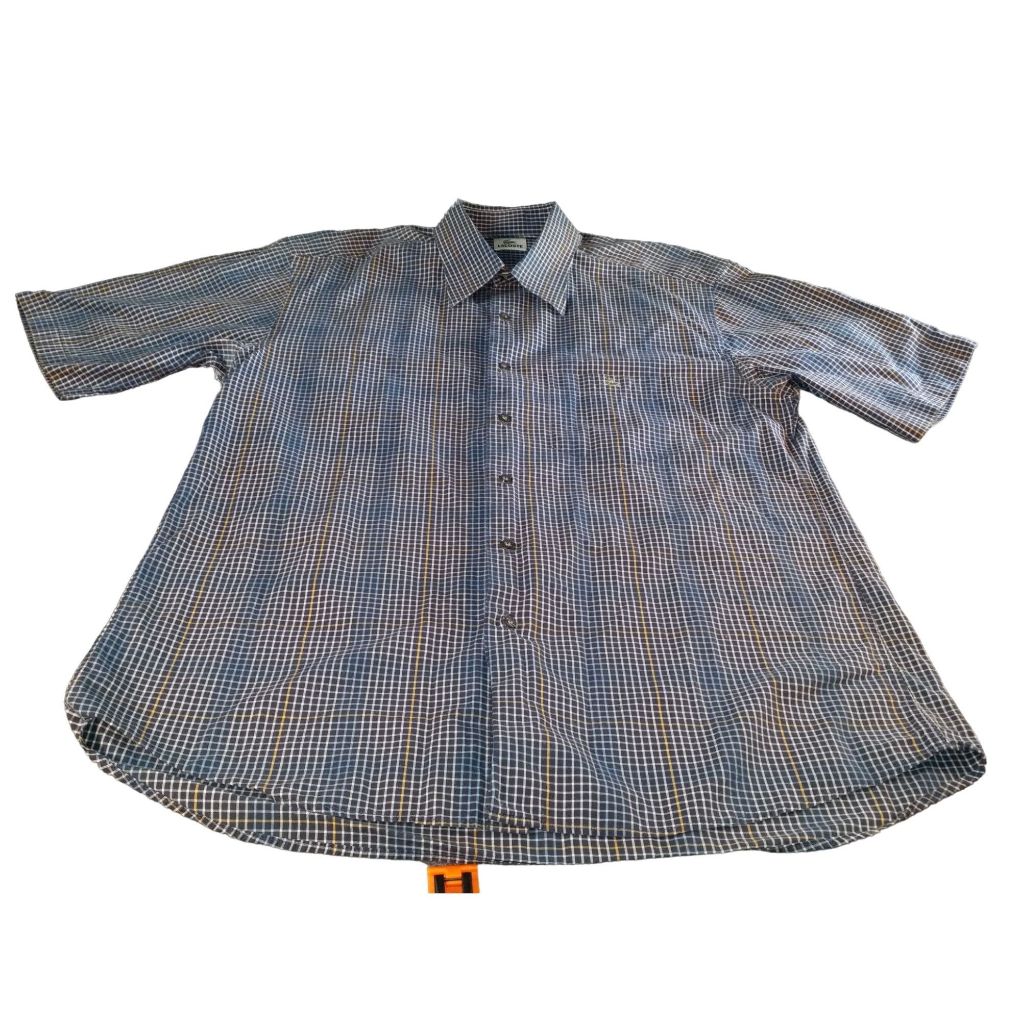 Lacoste Lacoste Button Up Shirt Men Sz M 41 EU Multicolor Short Slee Size US M / EU 48-50 / 2 - 1 Thumbnail