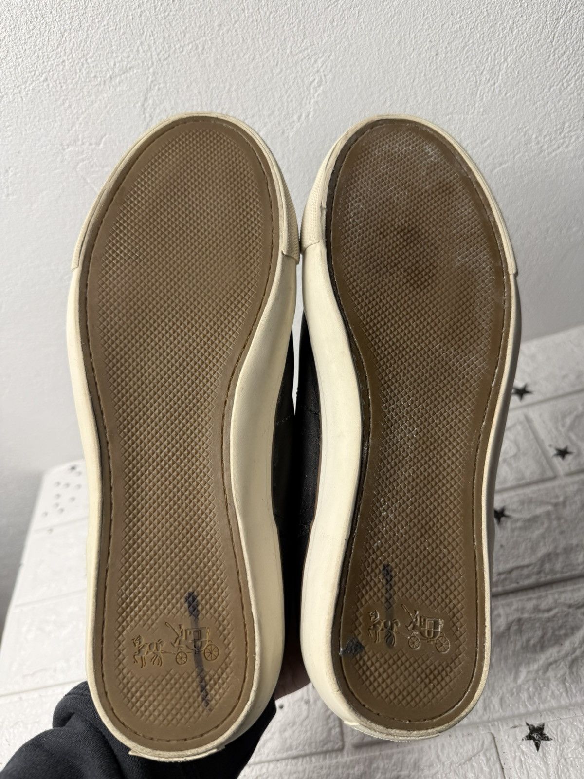 Coach COACH NEW YORK US9 UK8 EUR42 Sneakers Casual Black Size US 9 / EU 42 - 8 Thumbnail