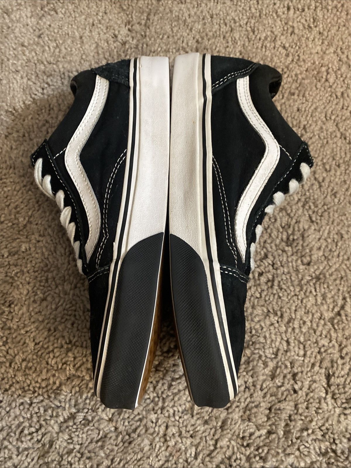 Vans Unisex Vans Oldskool flame accent low sneakers size 5.5M/7W Size US 5.5 / EU 38 - 5 Thumbnail