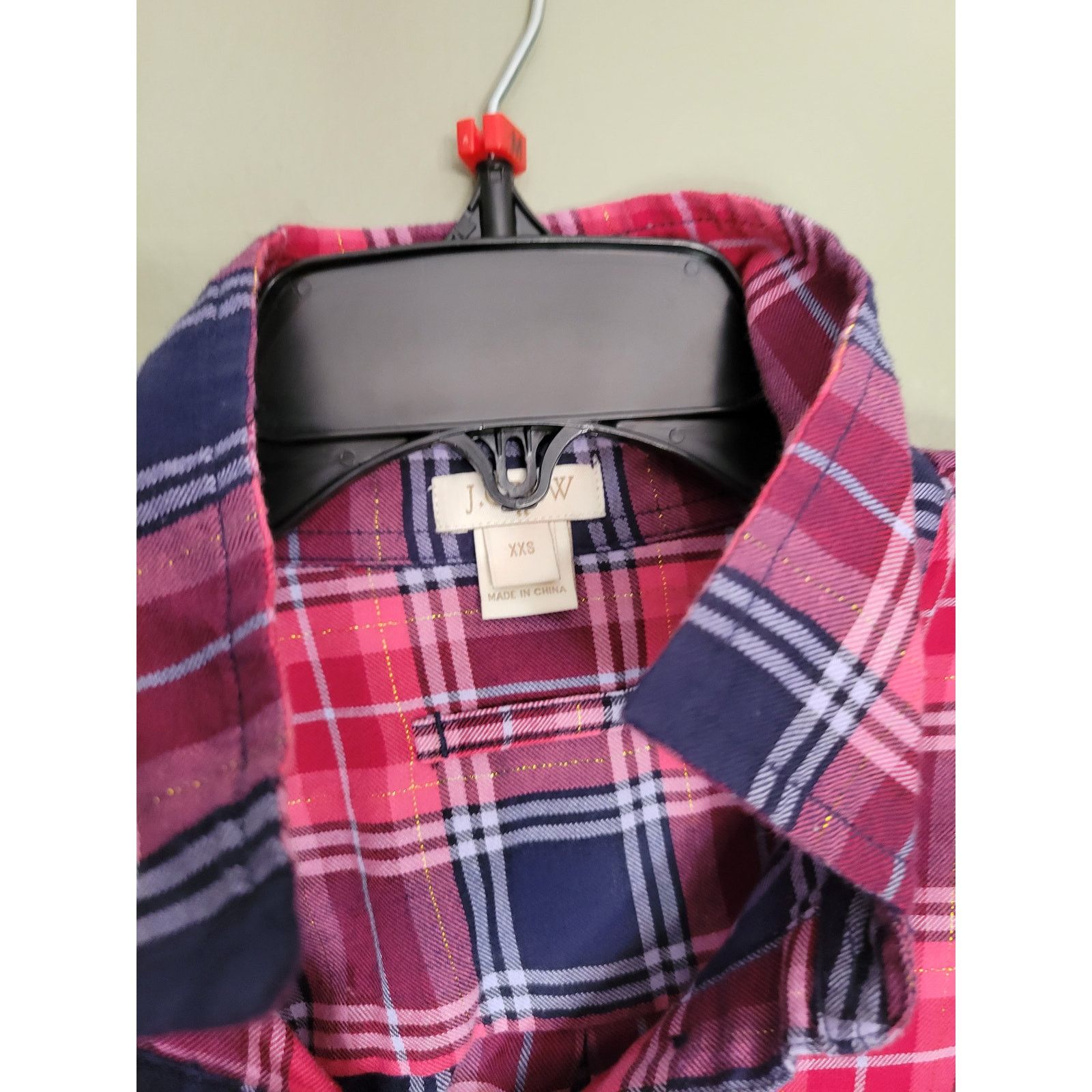 J.Crew Women's J. Crew Plaid Button Down T-Shirt Dress Size XXS 00 Size XXS / US 00 / IT 34 - 3 Thumbnail