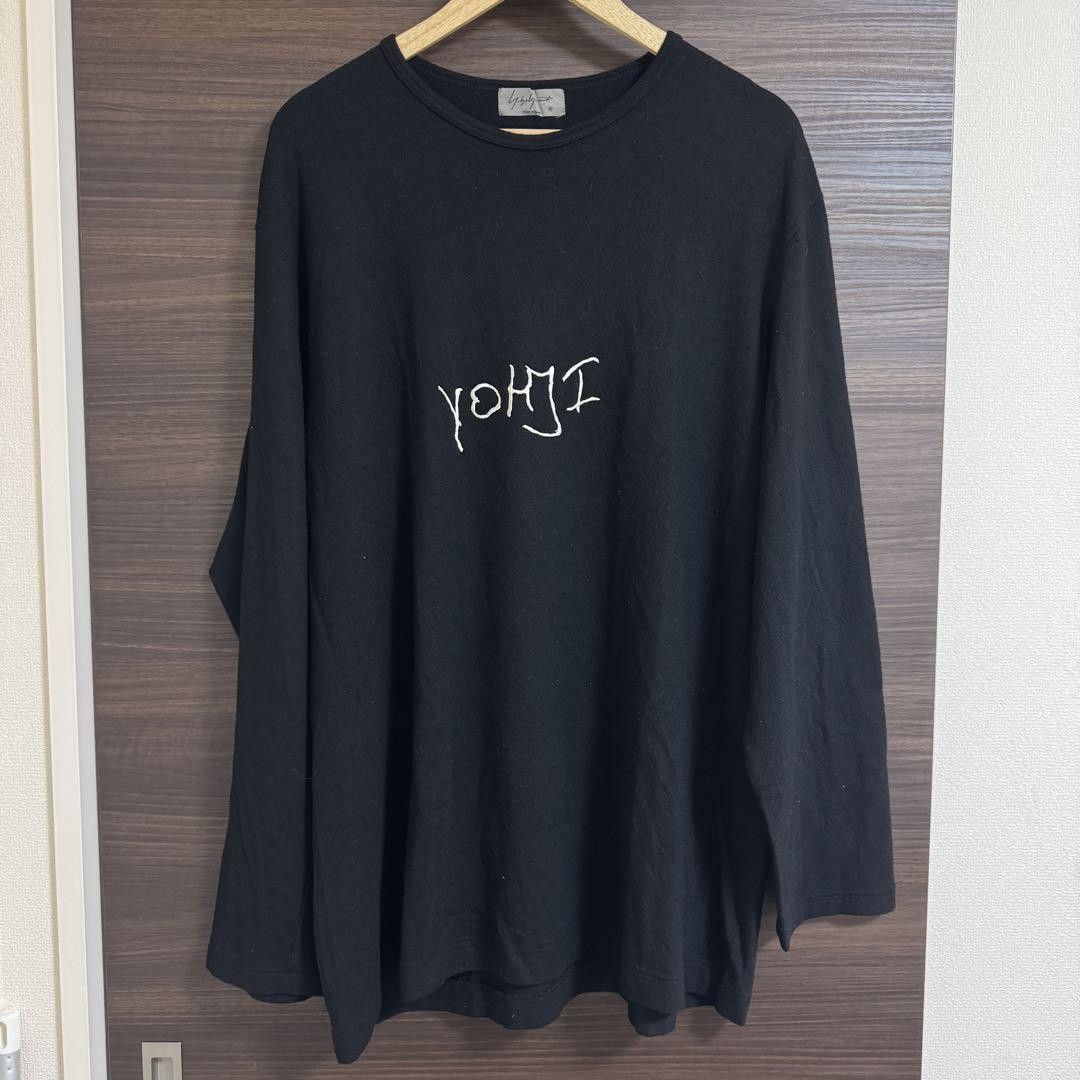 Yohji Yamamoto yohji yamamoto pour homme logo knit Size US L / EU 52-54 / 3 - 1 Preview
