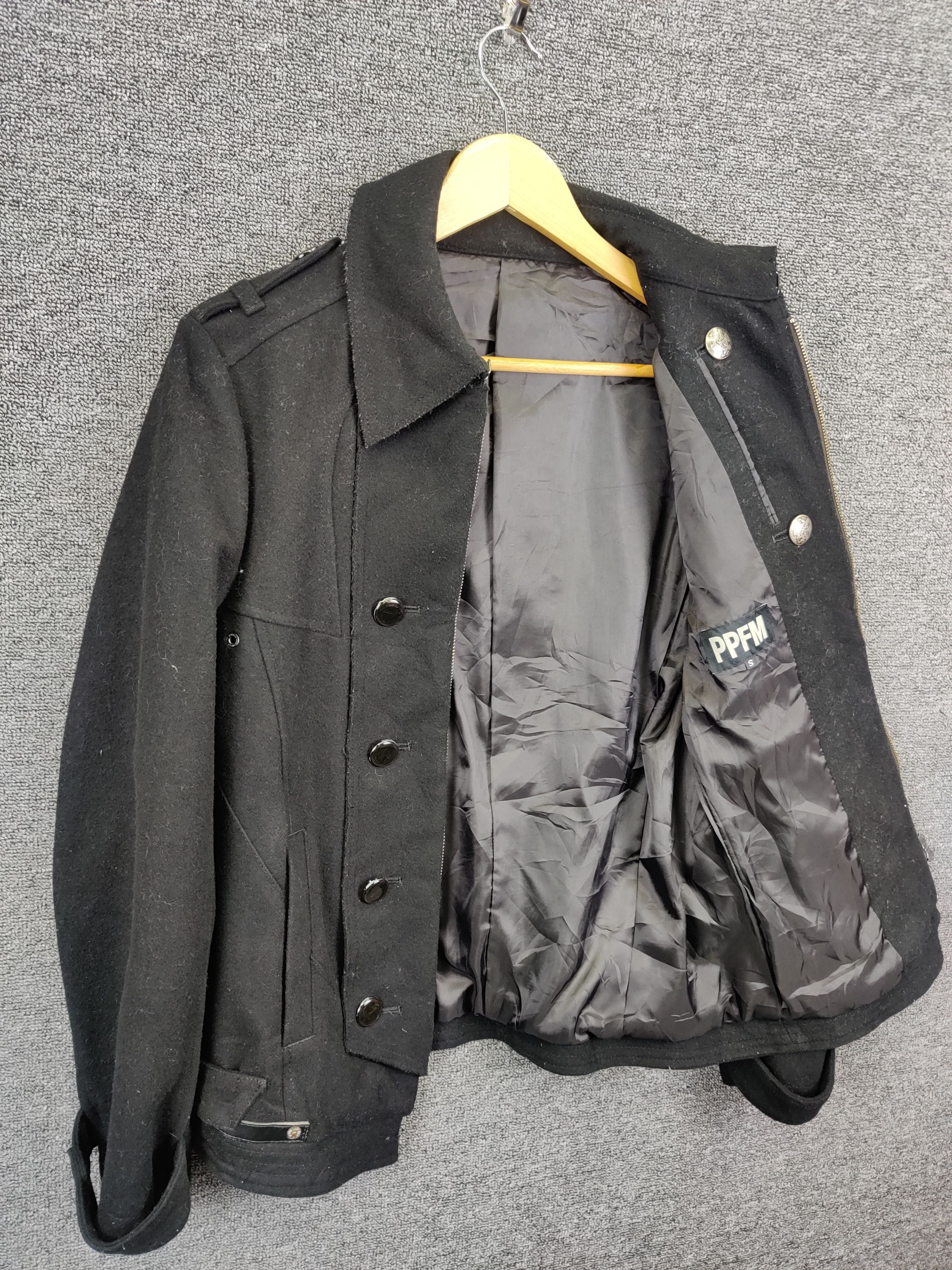 PPFM Vintage PPFM Napoleon Dectachable Wool Zip Jacket Size US S / EU 44-46 / 1 - 7 Thumbnail