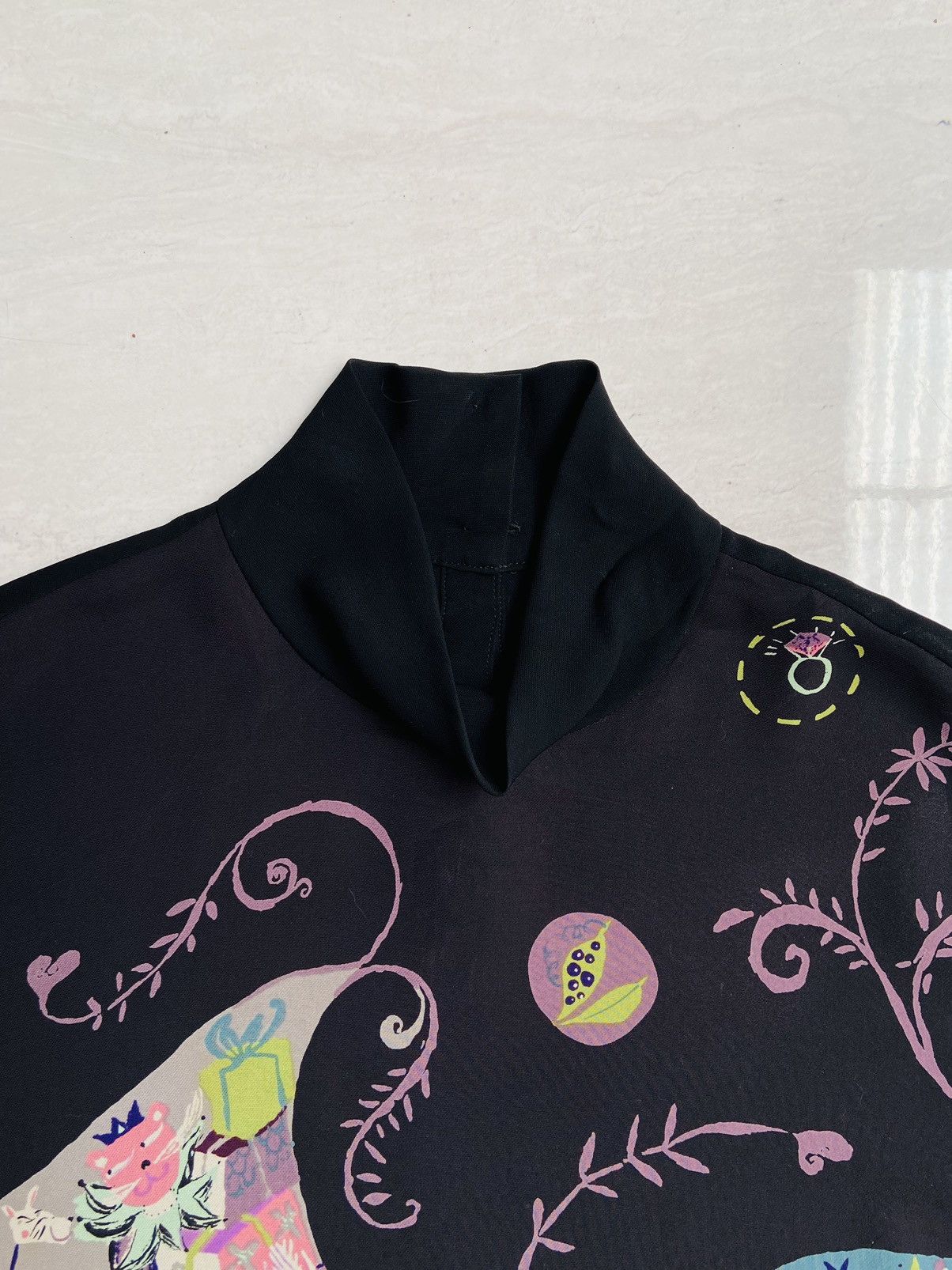 Designer TOKUKO 1er VOL Patterned Blouse Size US XL / EU 56 / 4 - 7 Thumbnail