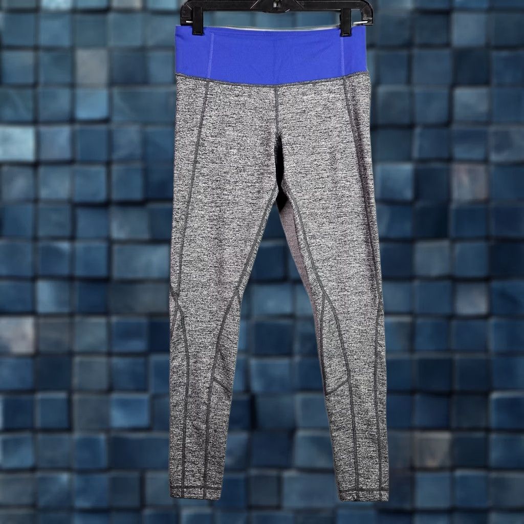 Lululemon Lululemon Purple Grey Women’s Outdoor Workout Legging Size 8 Size 30" / US 8 / IT 44 - 1 Thumbnail