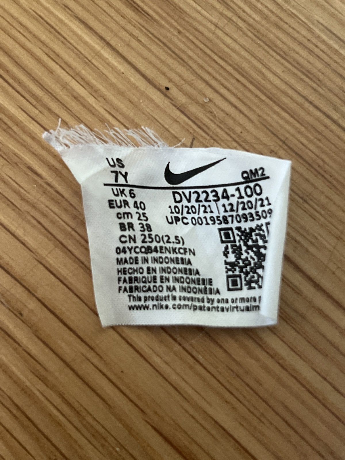 Nike × Vintage Nike Blazer OG High ‘Clear Yellow’ Size US 7 / EU 40 - 6 Thumbnail
