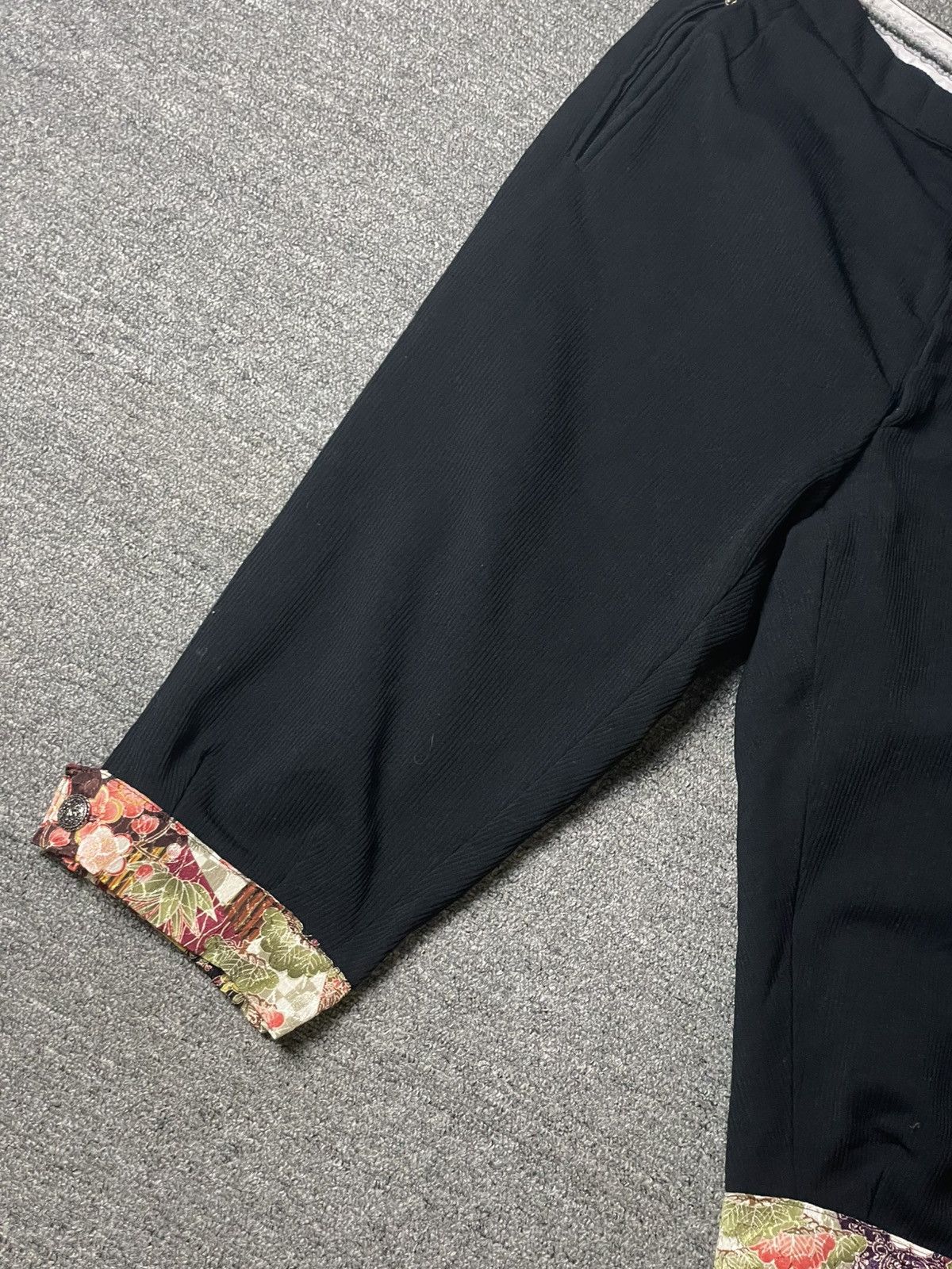 Japanese Brand × Vintage LISCH CREATION Brand Ribbed Crop Pants (112) Size US 30 / EU 46 - 2 Thumbnail