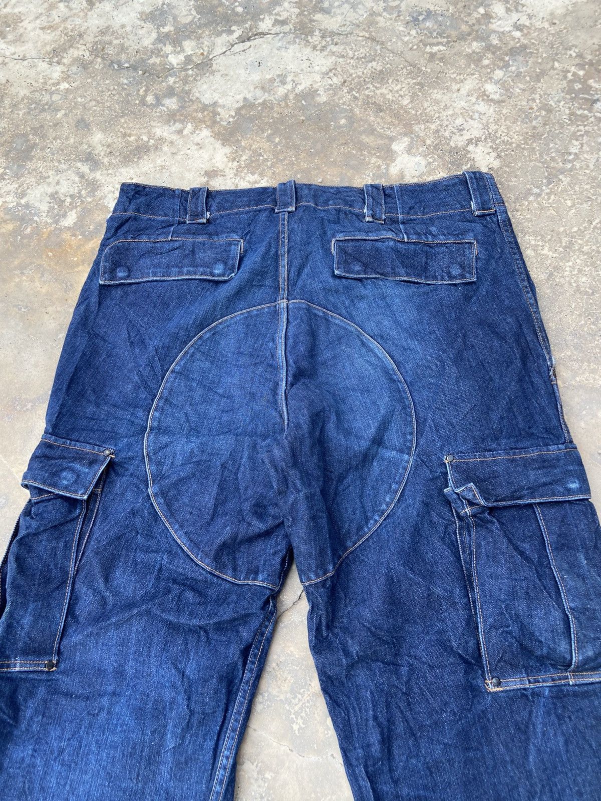 Japanese Brand Submerged Made in Japan Multiple Pocket Cargo Pant Size US 38 / EU 54 - 4 Thumbnail