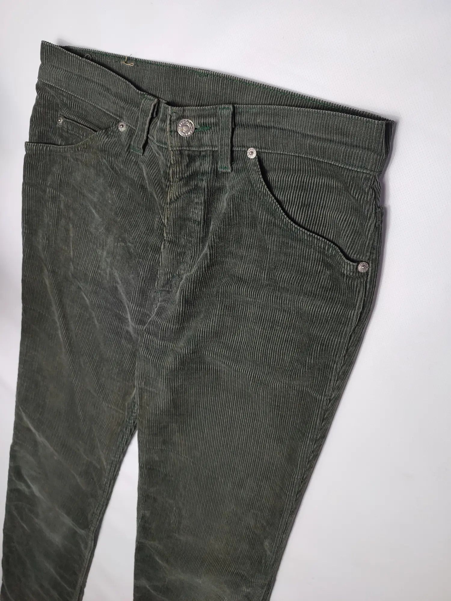 Levi's Levis 627 vintage 80's corduroy trousers pants Size US 30 / EU 46 - 3 Thumbnail