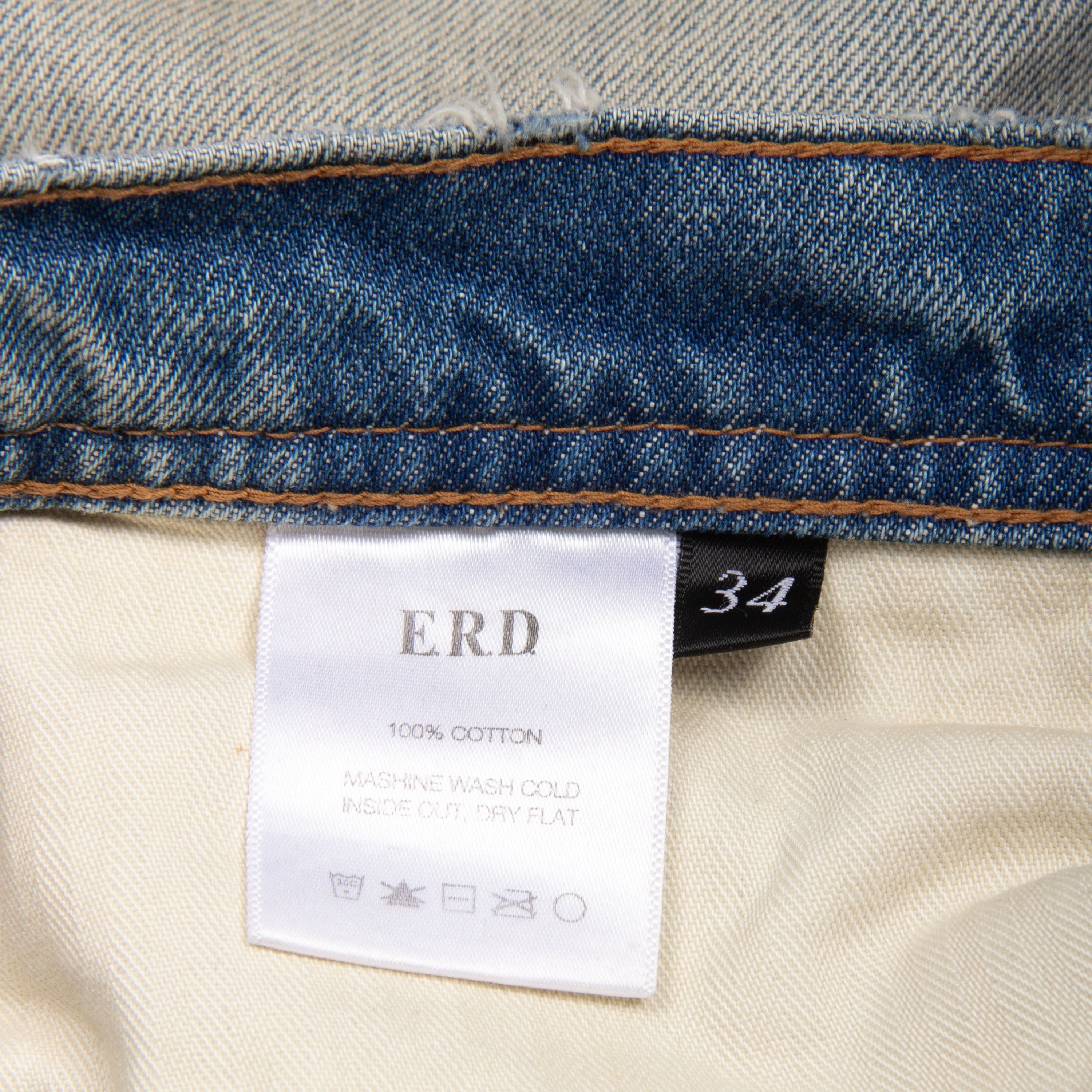 Enfants Riches Deprimes ERD DISTRESSED FLARE DENIM Size US 34 / EU 50 - 5 Thumbnail