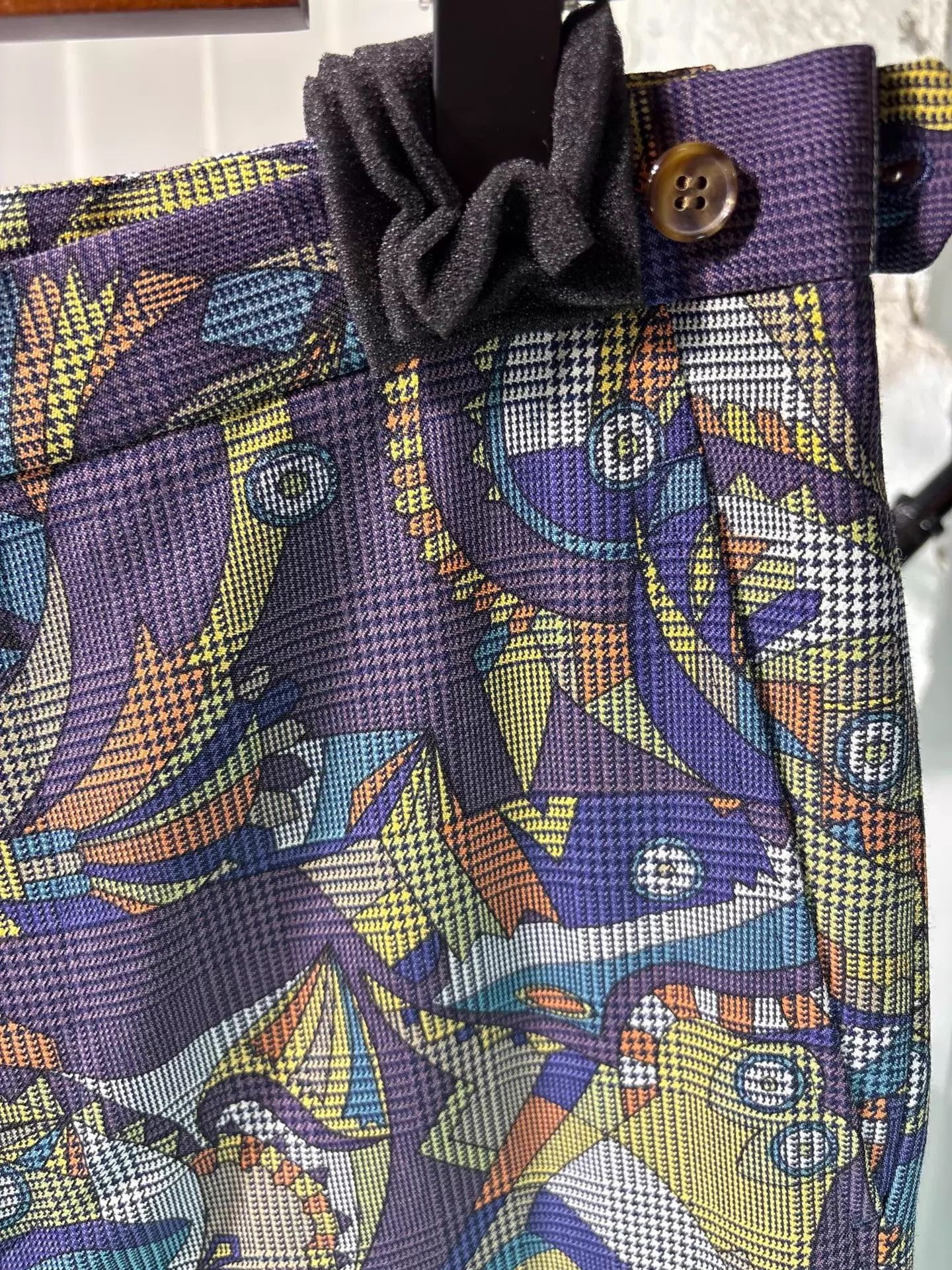 Comme des Garcons Comme des Garçons Homme Plus 02AW Totem Check Trousers Size US 30 / EU 46 - 4 Thumbnail