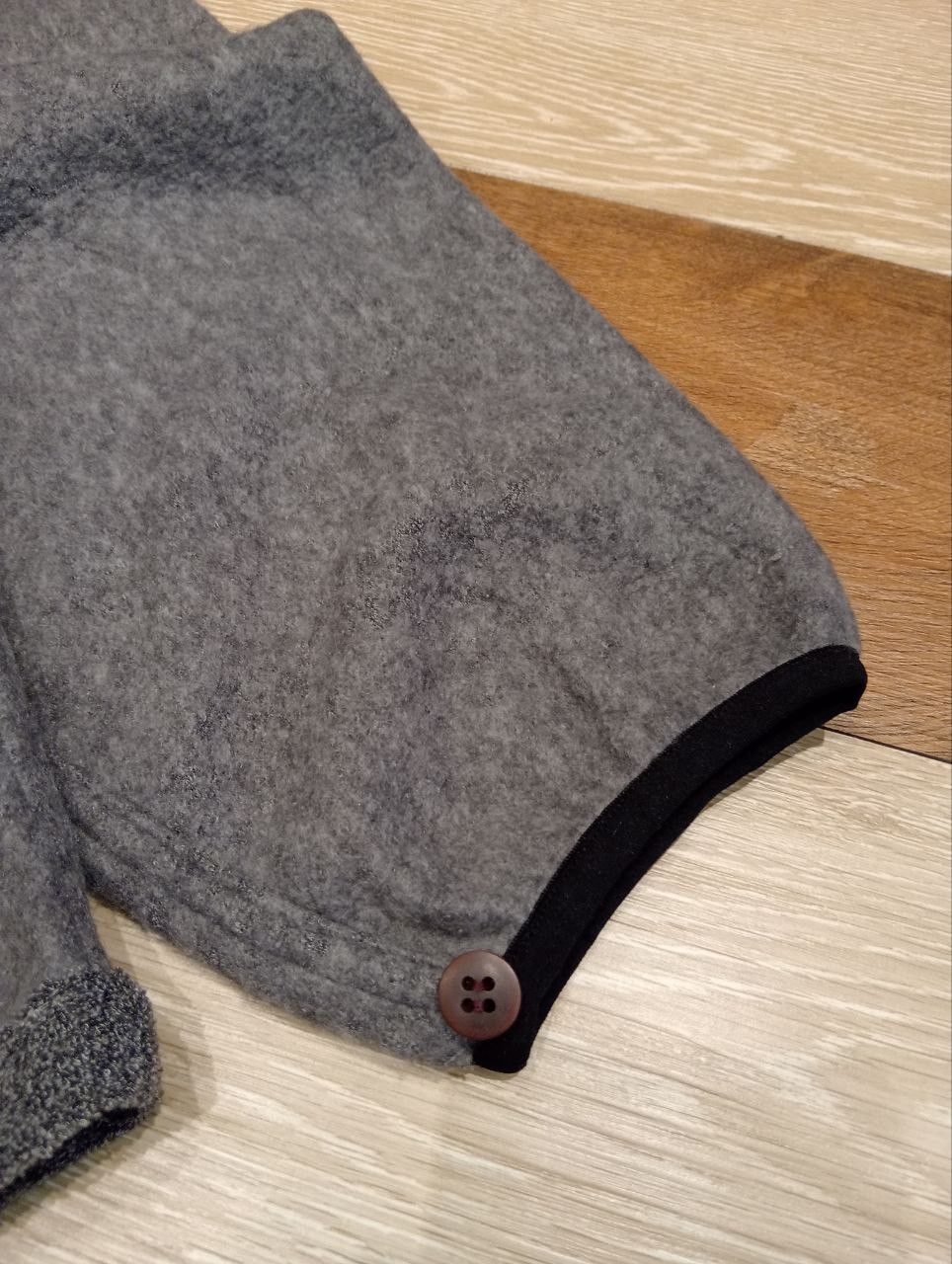 Vintage ELLE HOMME PARIS FLEECE JACKET Size M / US 6-8 / IT 42-44 - 7 Thumbnail