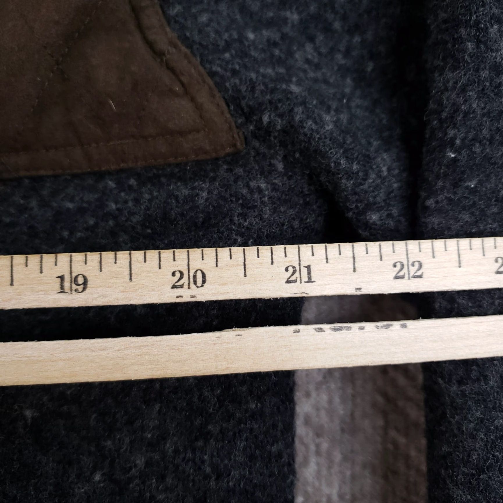 Orvis Orvis Wool Bomber Jacket Womens Large Gray Brown 1/4 Zip Lined Fall Winter Size L / US 10 / IT 46 - 3 Thumbnail
