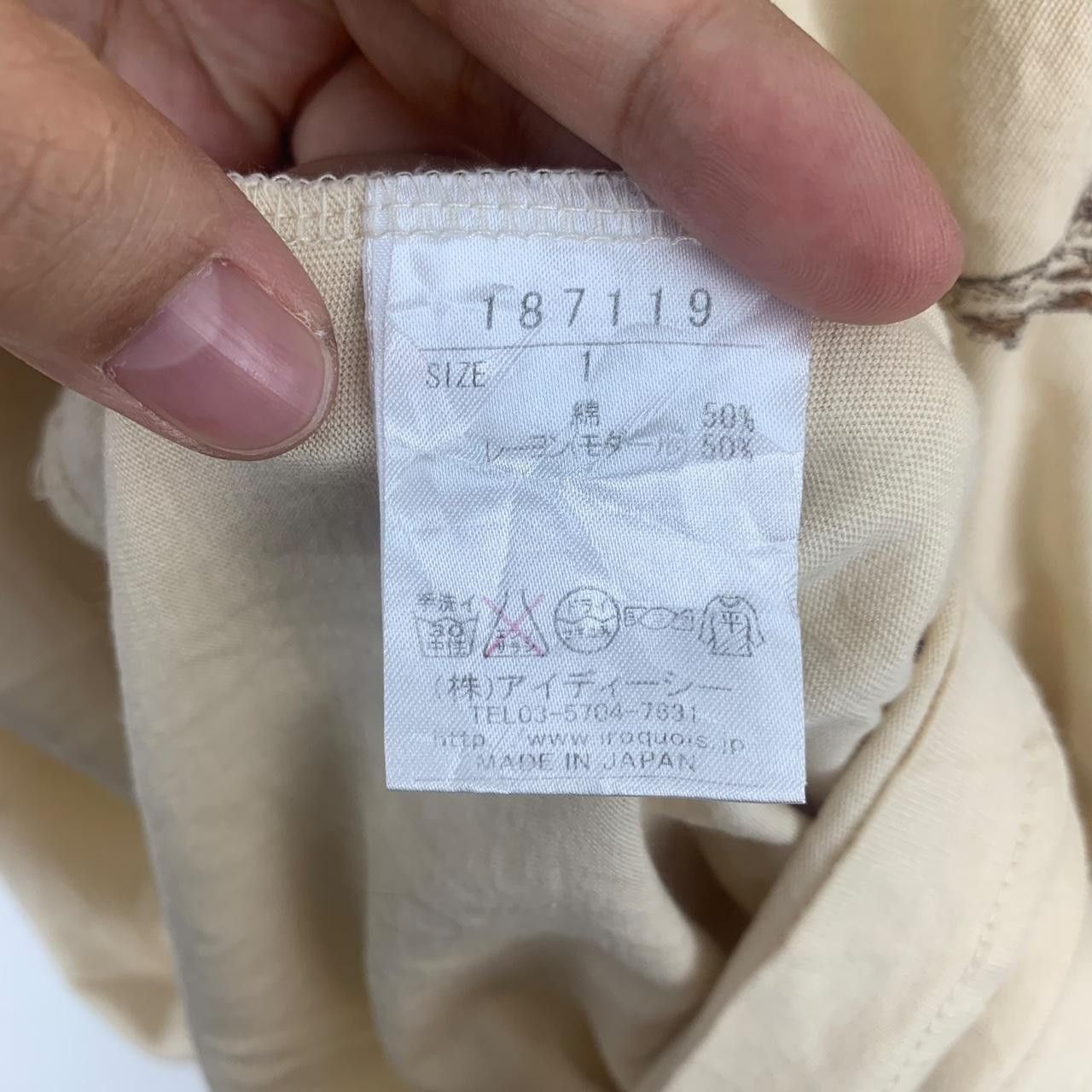 Vintage Vintage IROQUOIS JAPAN Provocative Fashion Tee Size US S / EU 44-46 / 1 - 6 Thumbnail