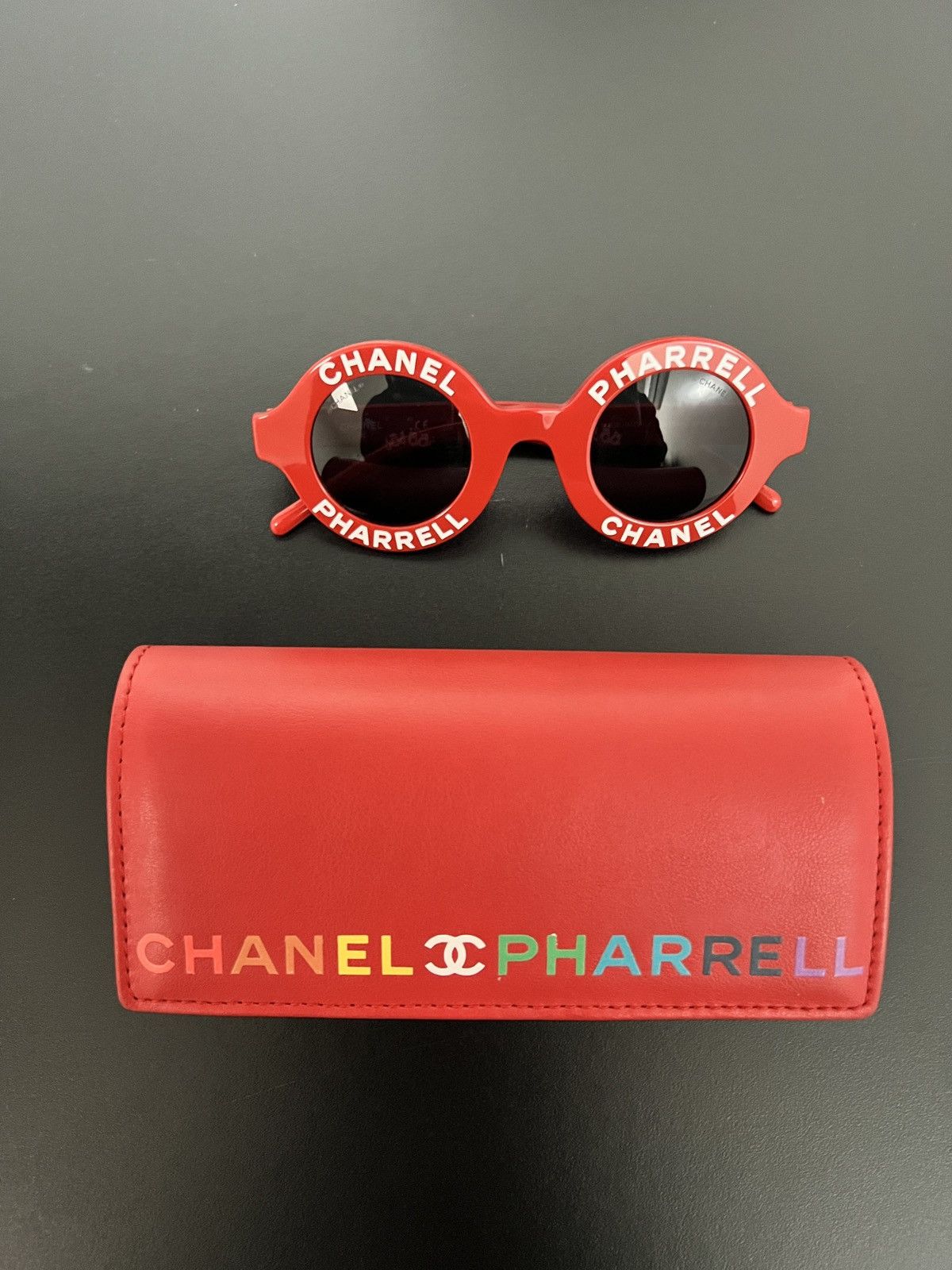 Chanel Pharrell CHANEL x PHARRELL CC Logo Round Sunglasses Eye Wear Grailed