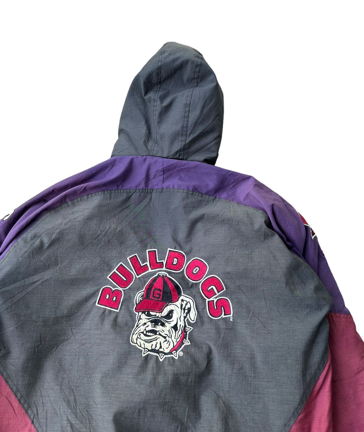 Vintage Georgia bull dogs like puffer jacket hooded Size US L / EU 52-54 / 3 - 2 Thumbnail