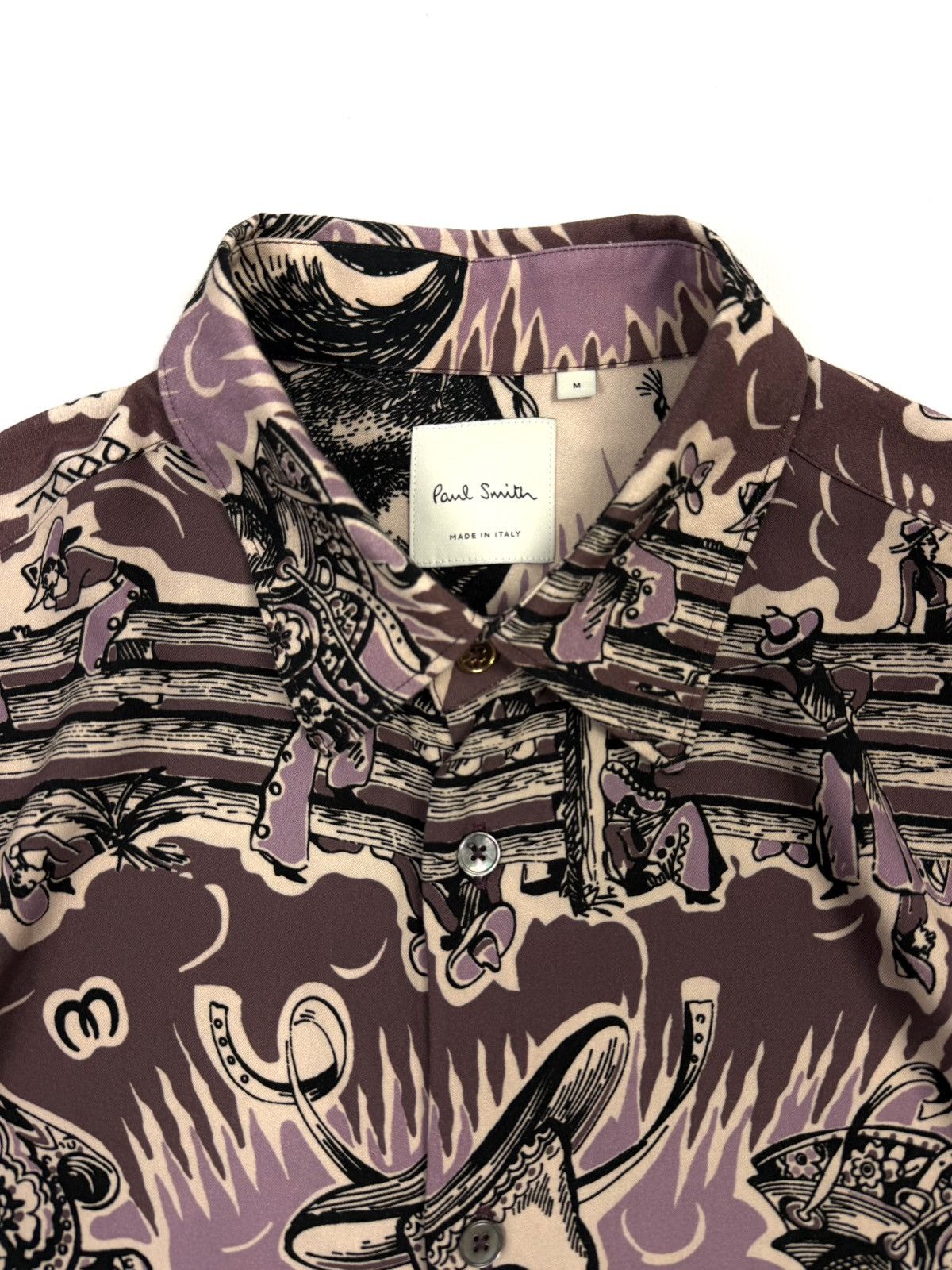 Paul Smith Paul Smith Wild West Rodeo Cowboy All Over Print Italy Size US M / EU 48-50 / 2 - 9 Thumbnail