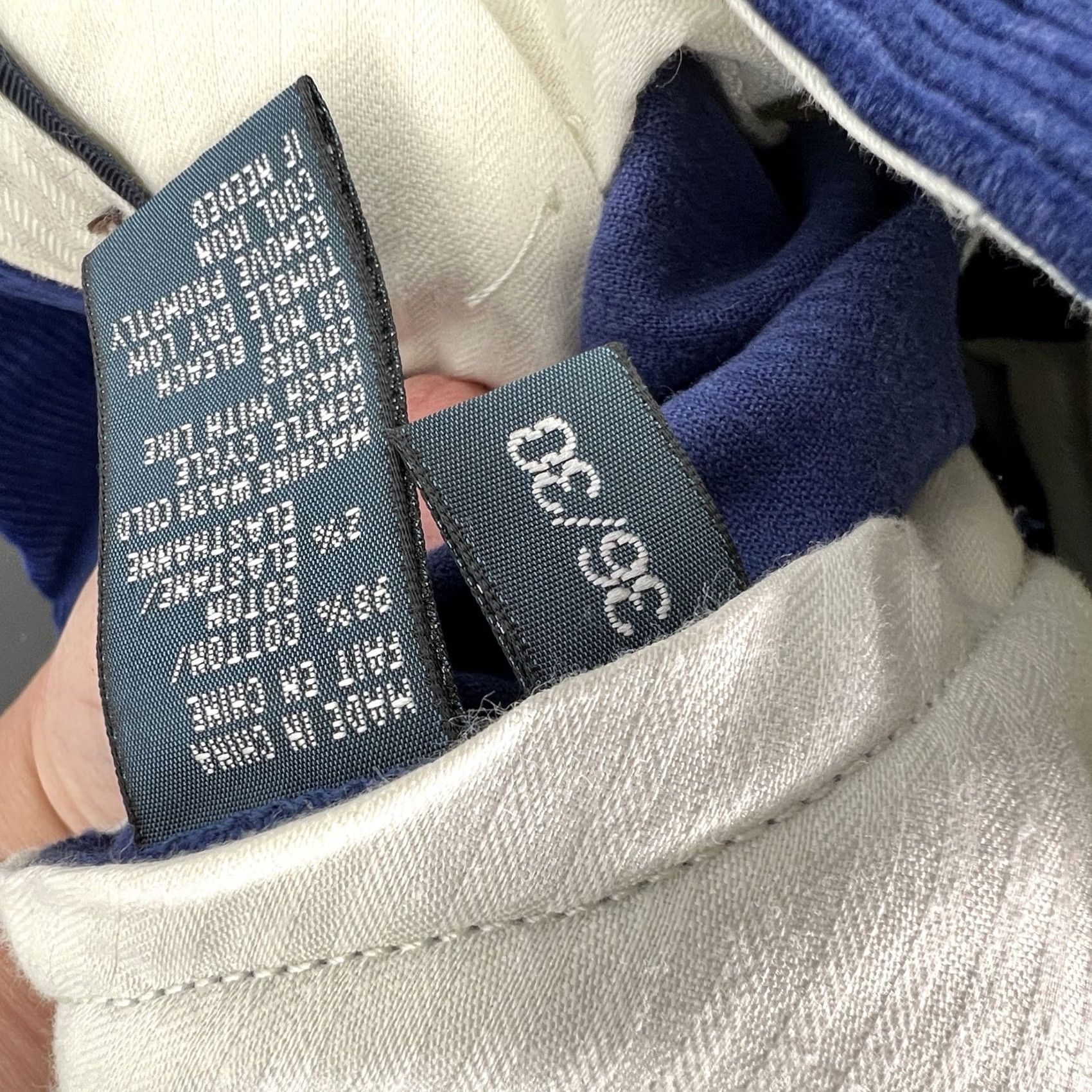 Ralph Lauren VINTAGE Ralph Lauren Mens Pants Dress Pants Corduroy 36x30 Blue 90s Straight Pocket Mens Size US 36 / EU 52 - 6 Thumbnail