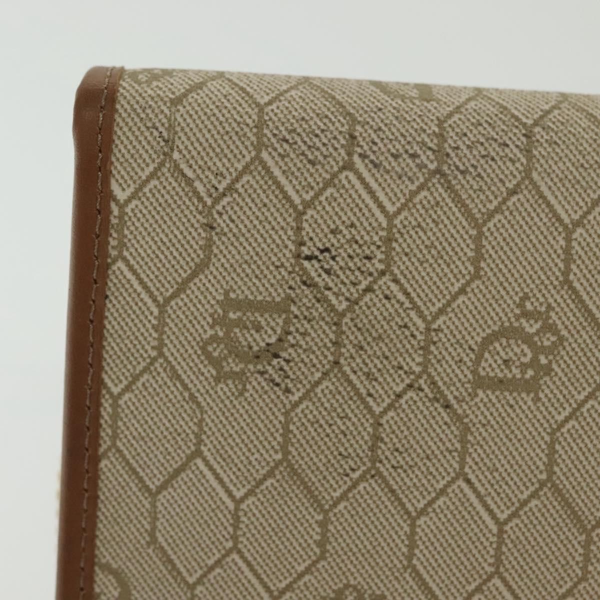 Dior DIOR Honeycomb Canvas Chain Shoulder Bag Pvc Beige Gold Size ONE SIZE - 4 Thumbnail