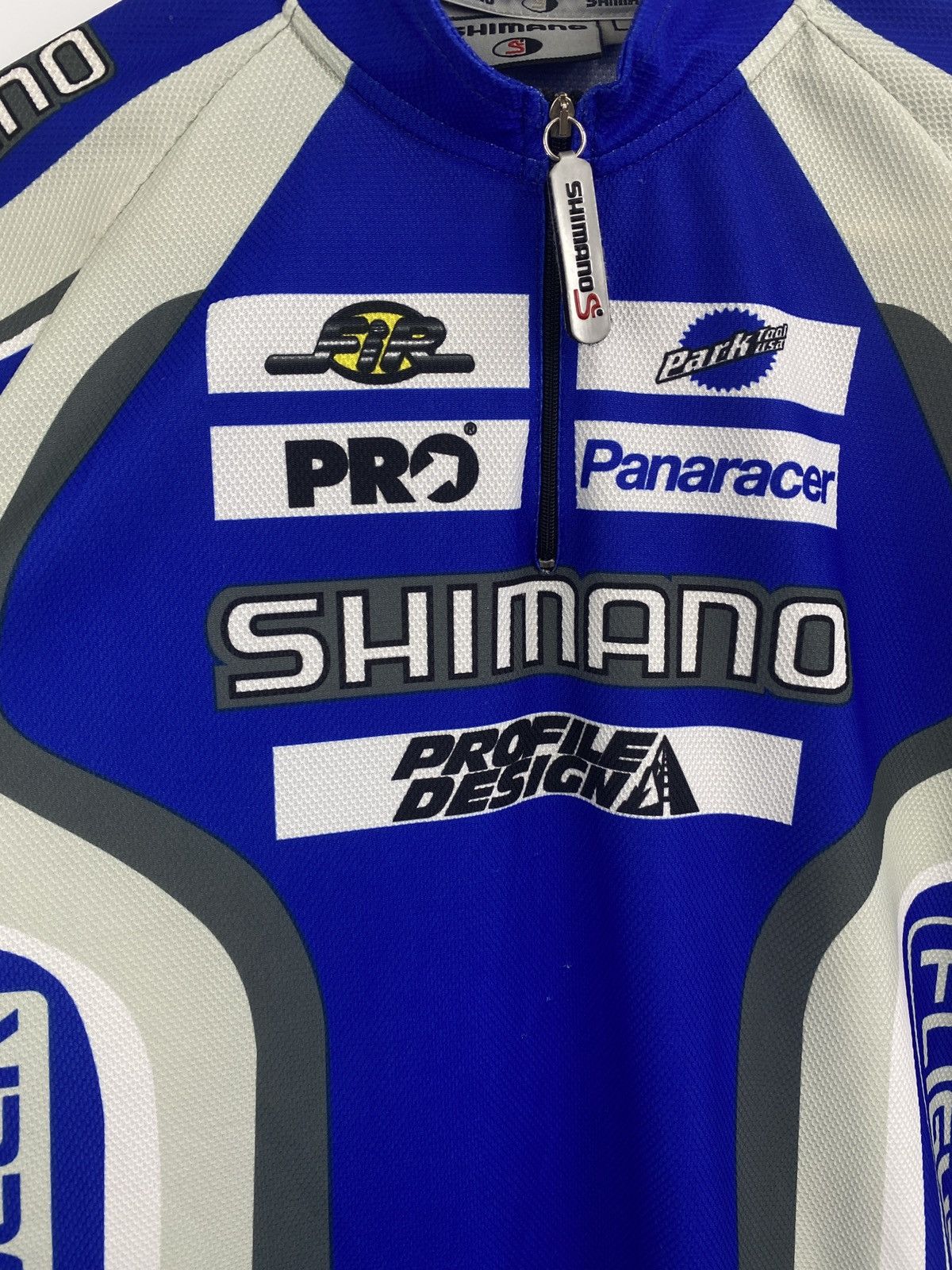 Other Vintage 90s Shimano Cycling Jersey Panaracer Rare Retro Hype Size US L / EU 52-54 / 3 - 5 Thumbnail